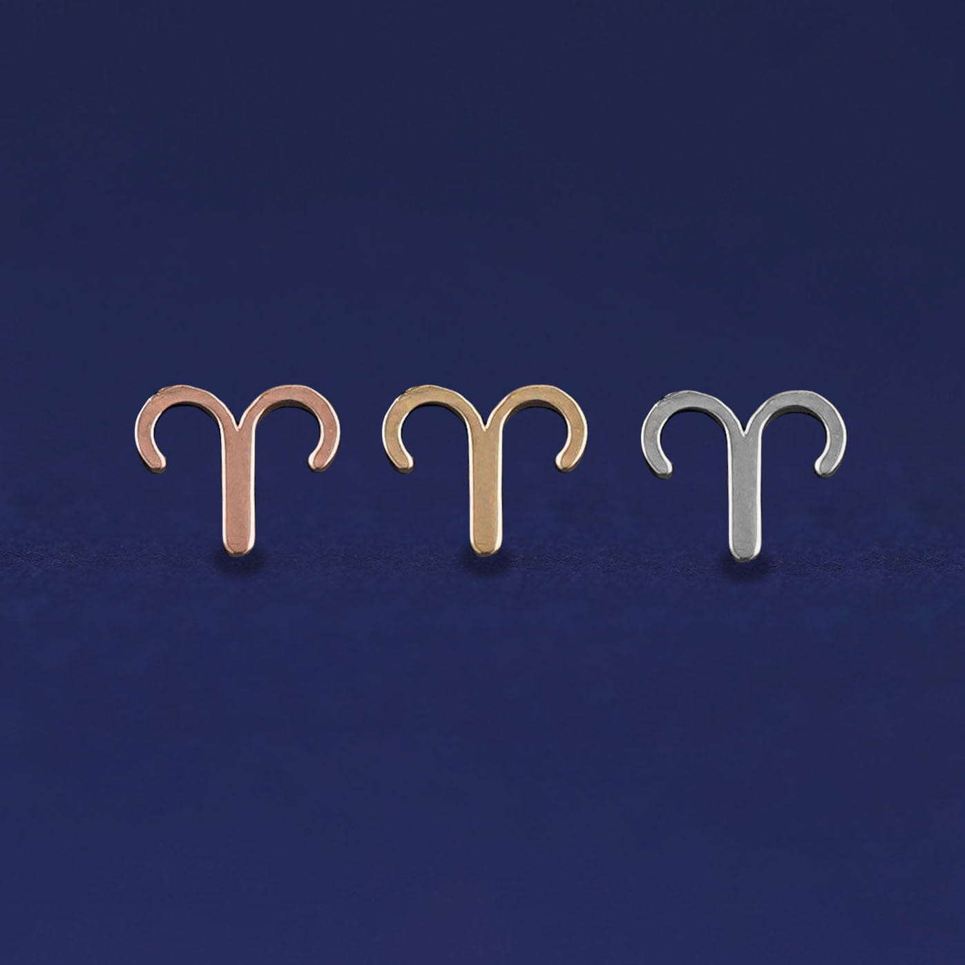 Automic Gold Studio Horoscope Earring