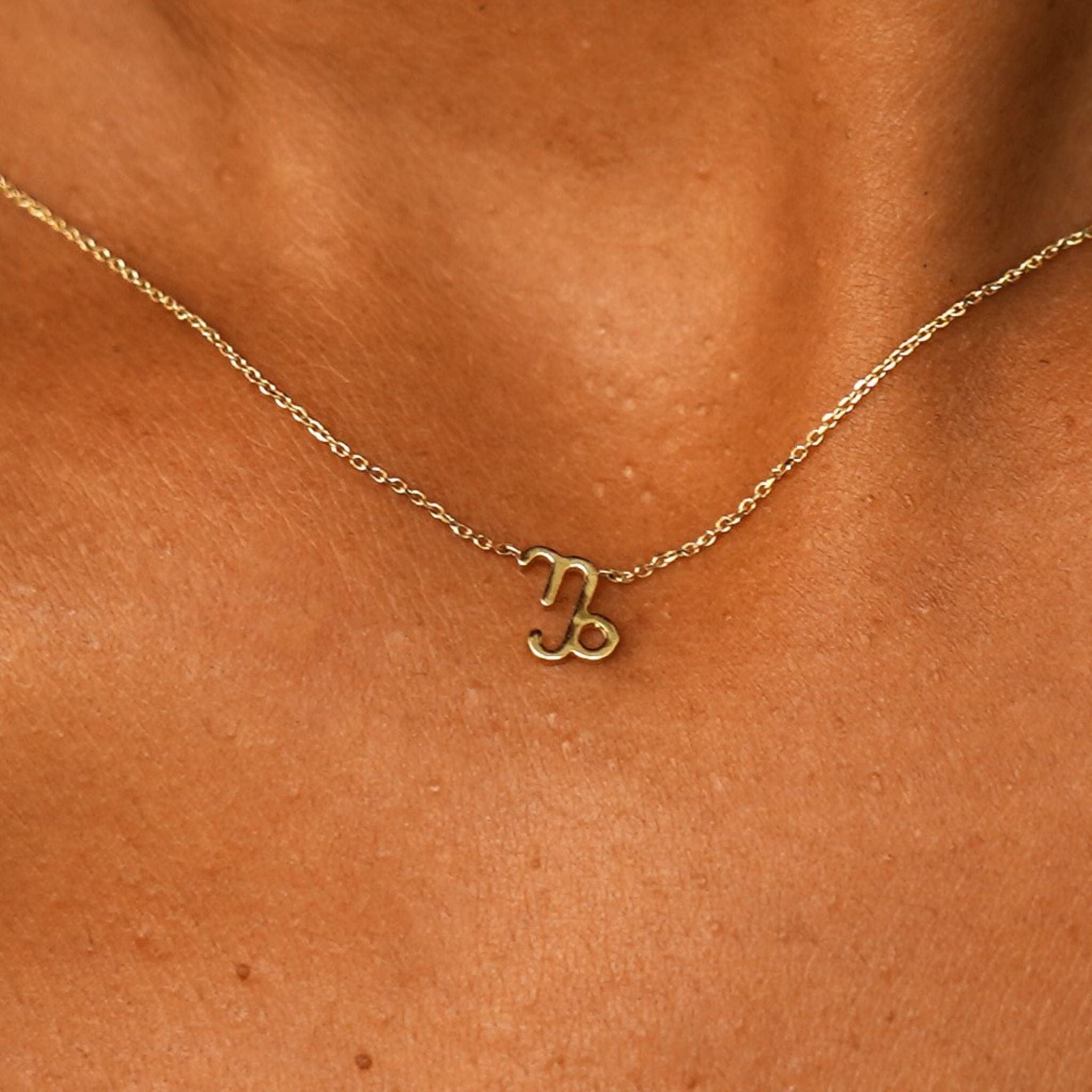 Automic Gold Studio Horoscope Necklace