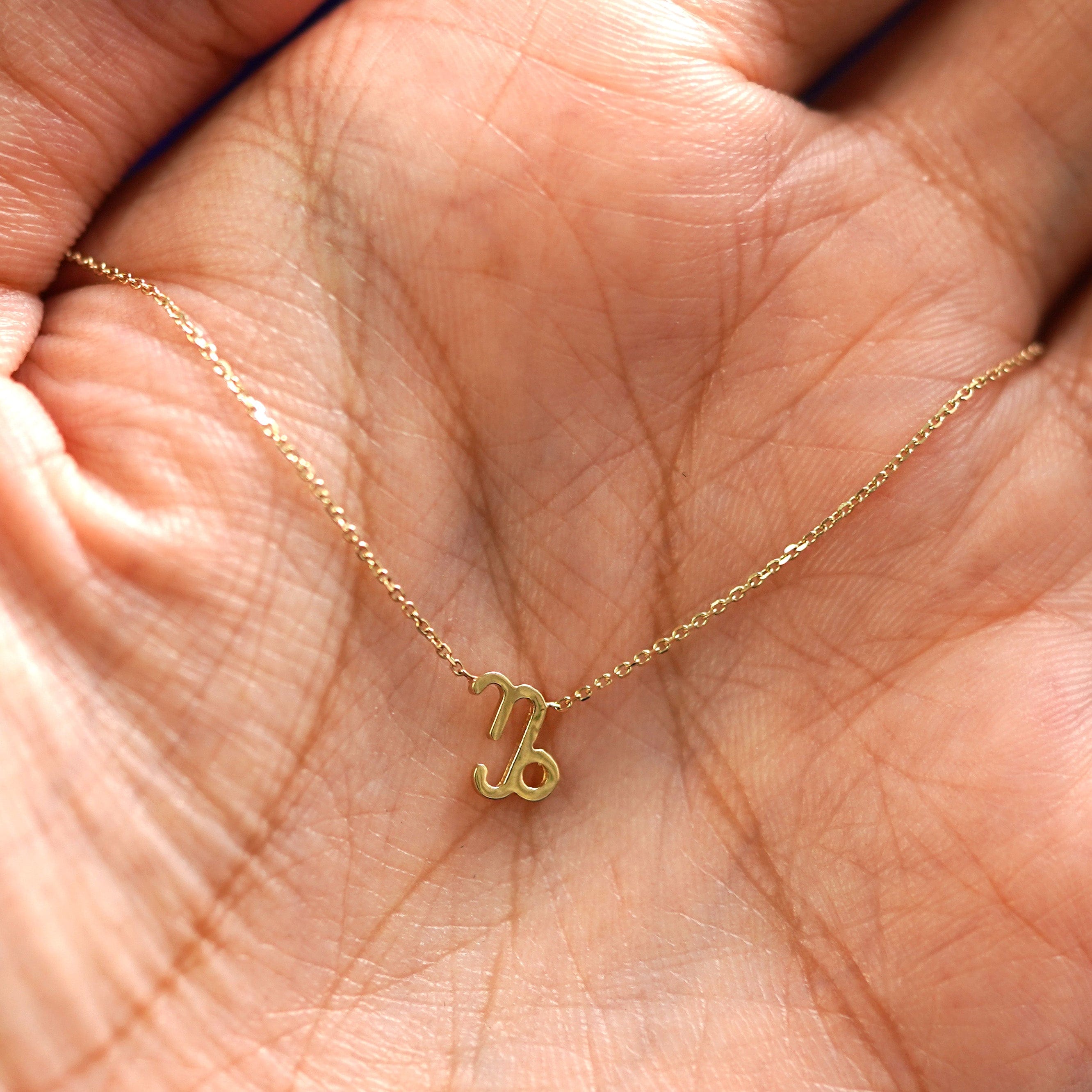 Automic Gold Studio Horoscope Necklace