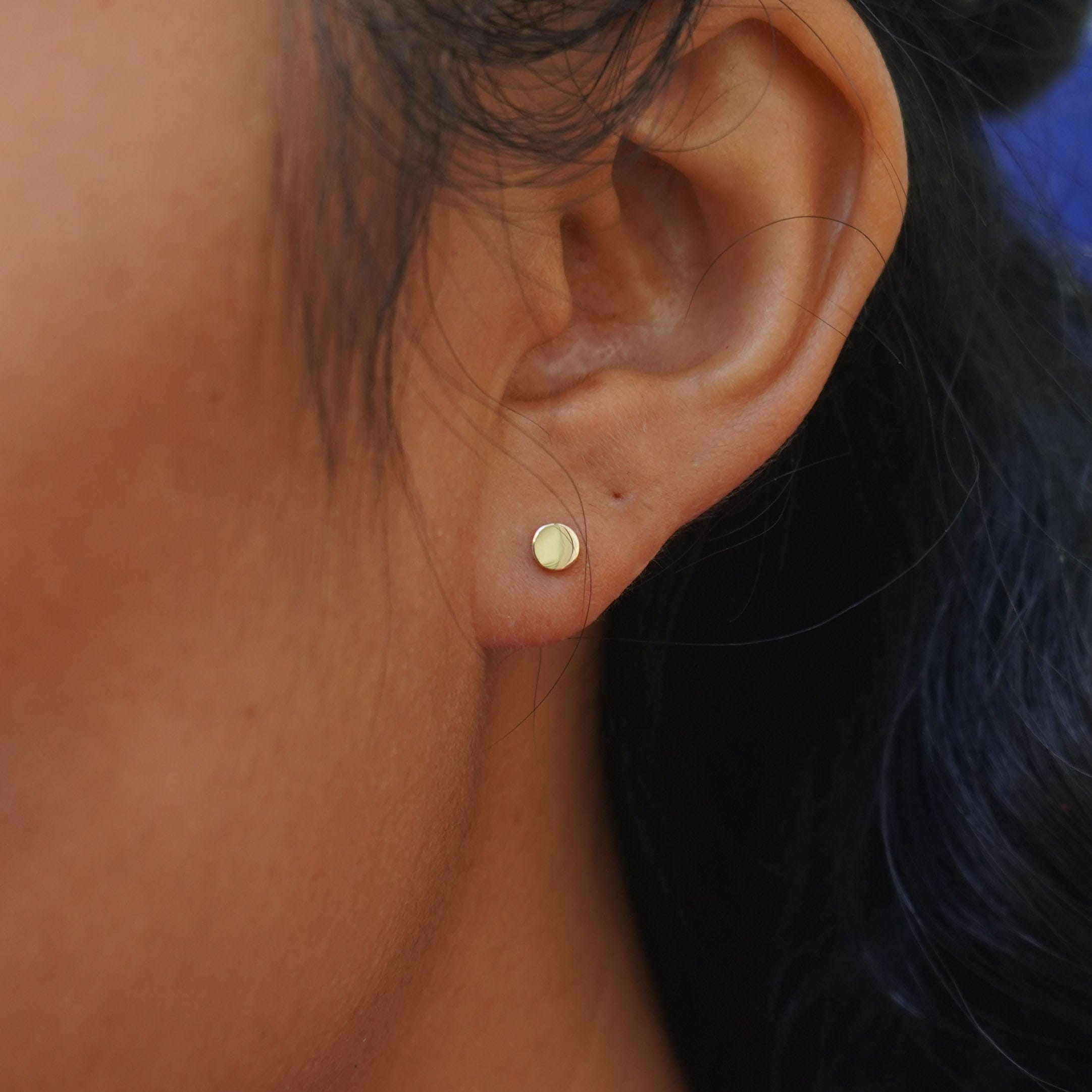 Automic Gold Studio Large Circle Flatback Piercing