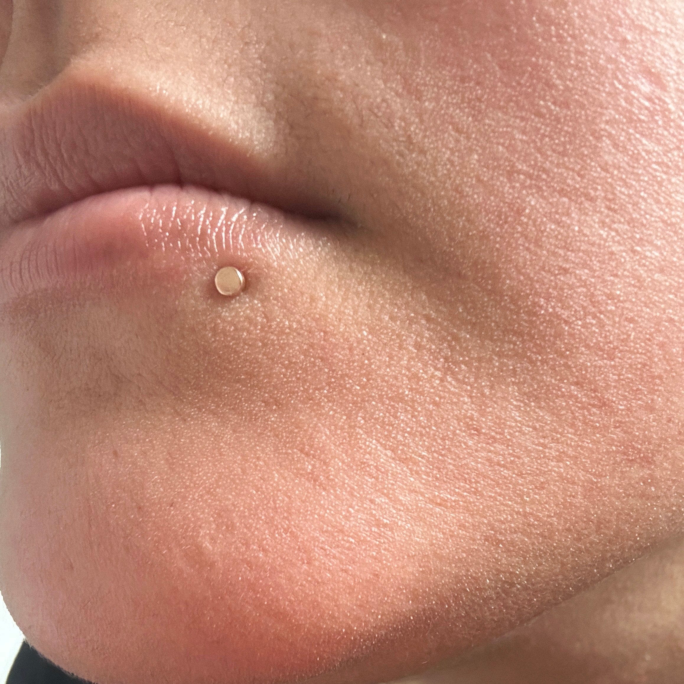 Automic Gold Studio Mini Circle Flatback Piercing