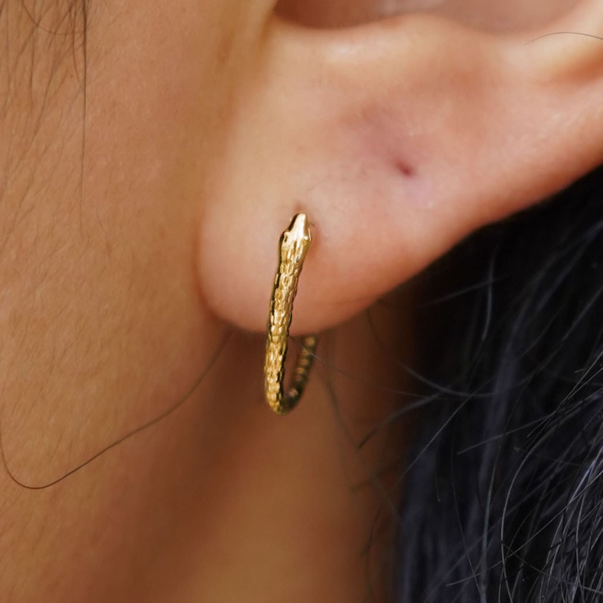 Automic Gold Studio Snake Hoop / Piercing