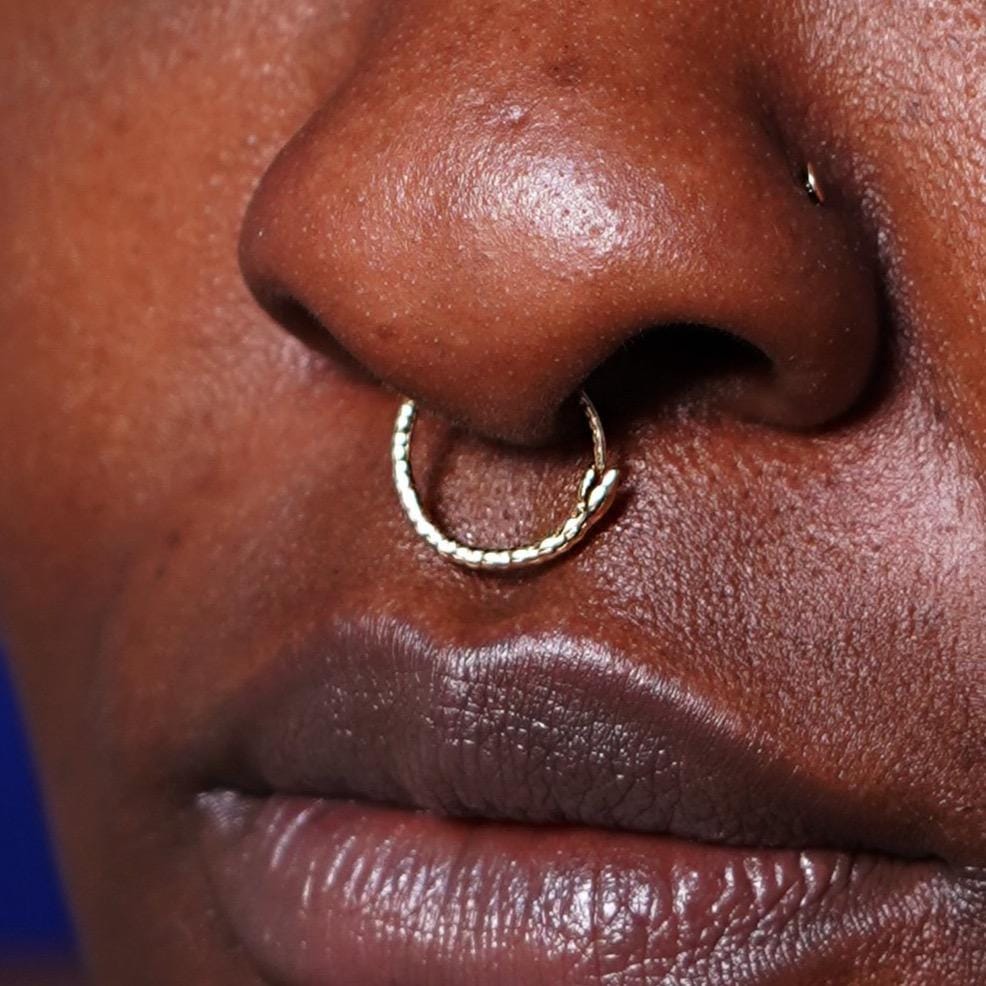 Automic Gold Studio Snake Hoop / Piercing