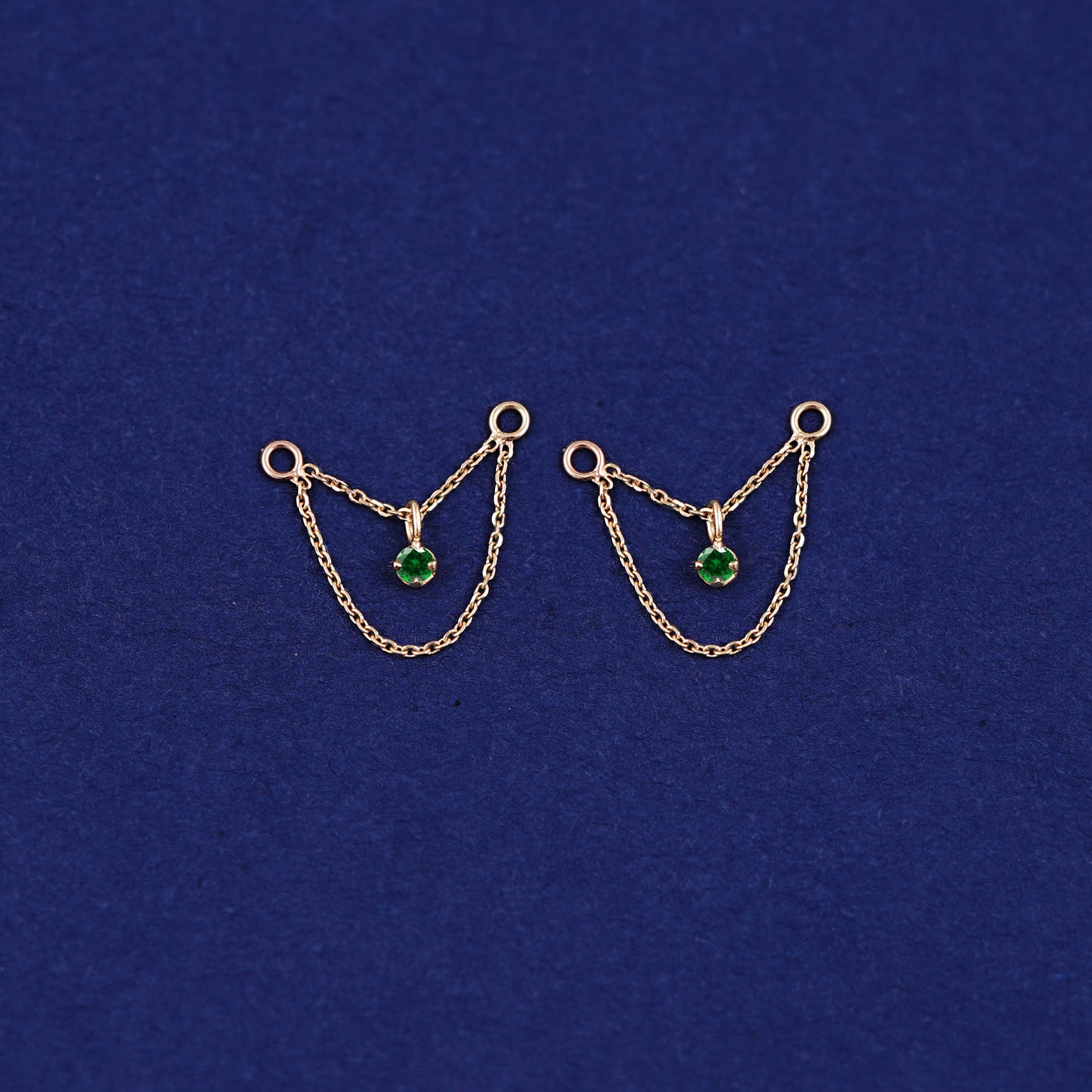 Automic Gold Studio Gemstone Cable Chain Connector