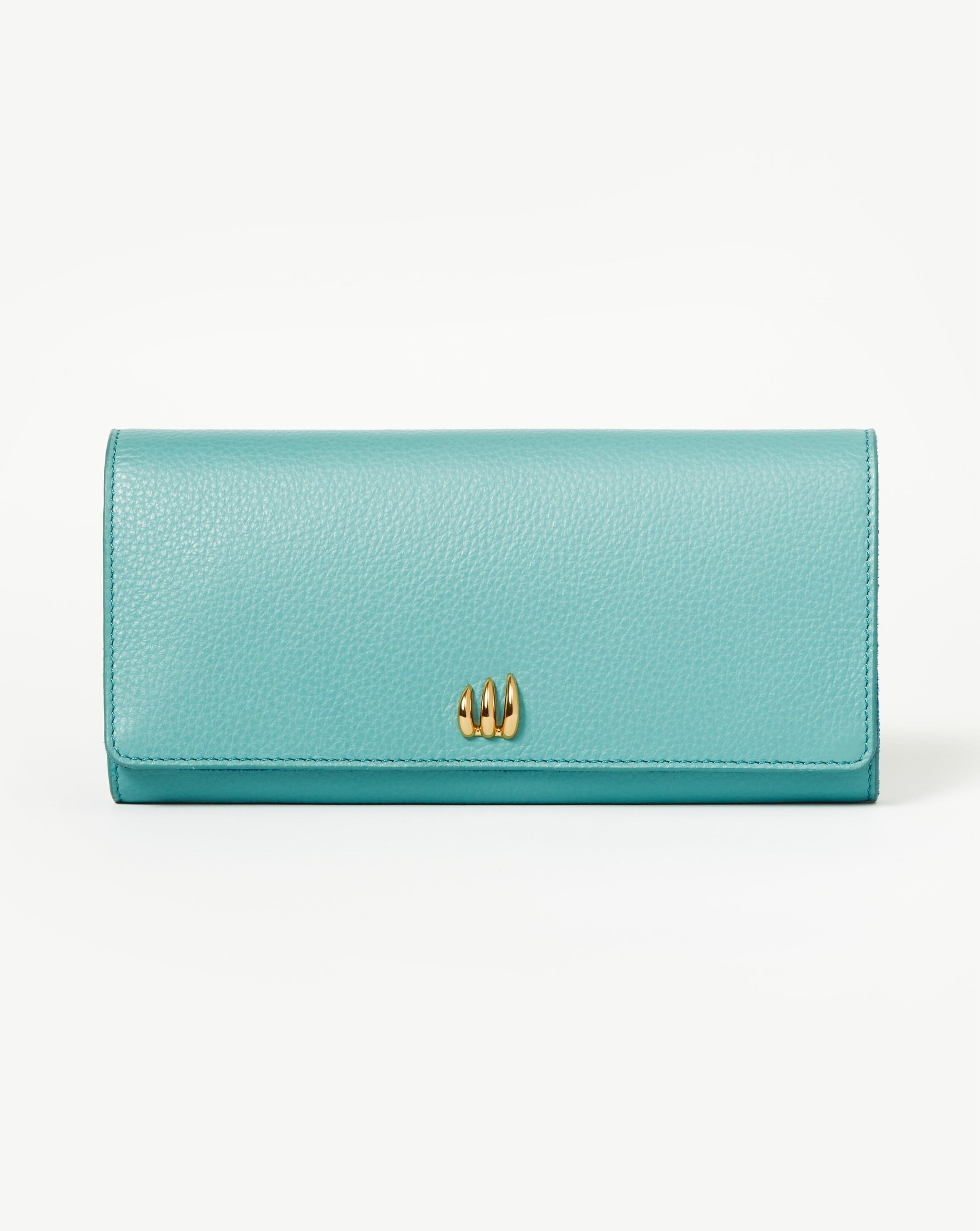 Blue Leather Jewellery Roll | Lapis Blue