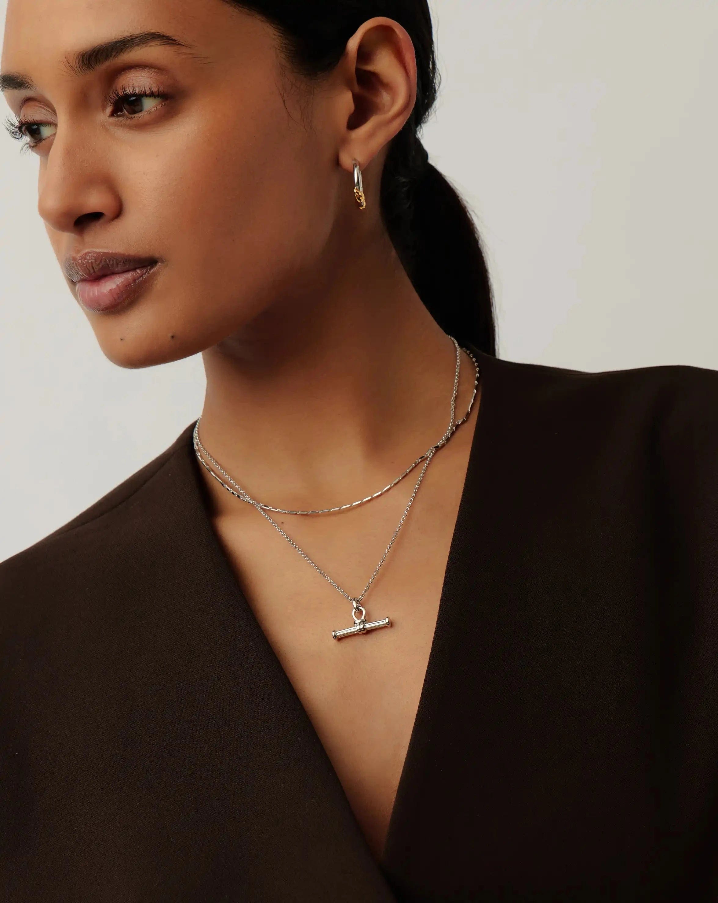 Horizon Lucy Williams Horizon Link Chain Necklace | Sterling Silver
