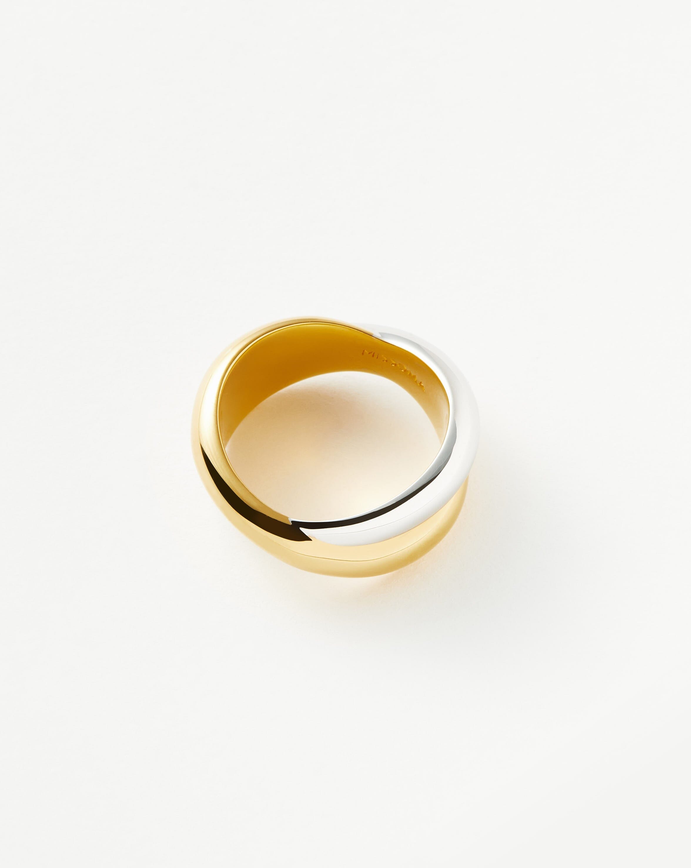 RING Lucy Williams Chunky Entwine Ring | Mixed Metal
