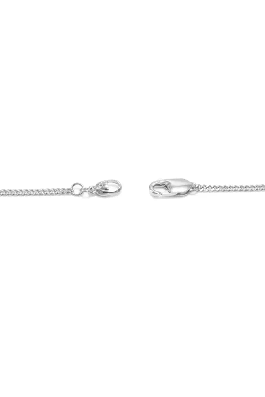 Capsule Eleven Capsule Crystal Pendant Necklace in Silver
