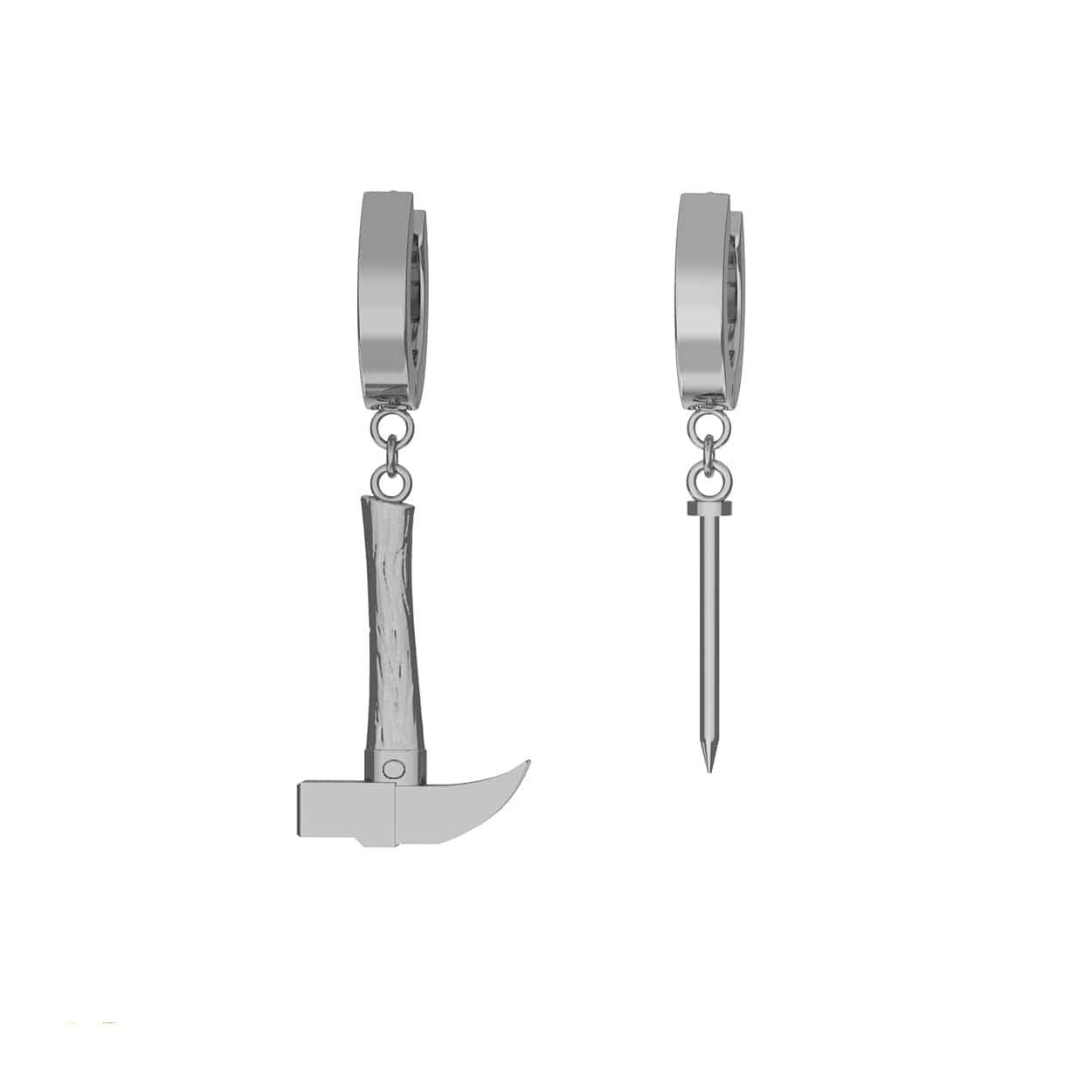 Misterverse Jujutsu Kaisen™ Nobara's Hammer & Nail Earrings
