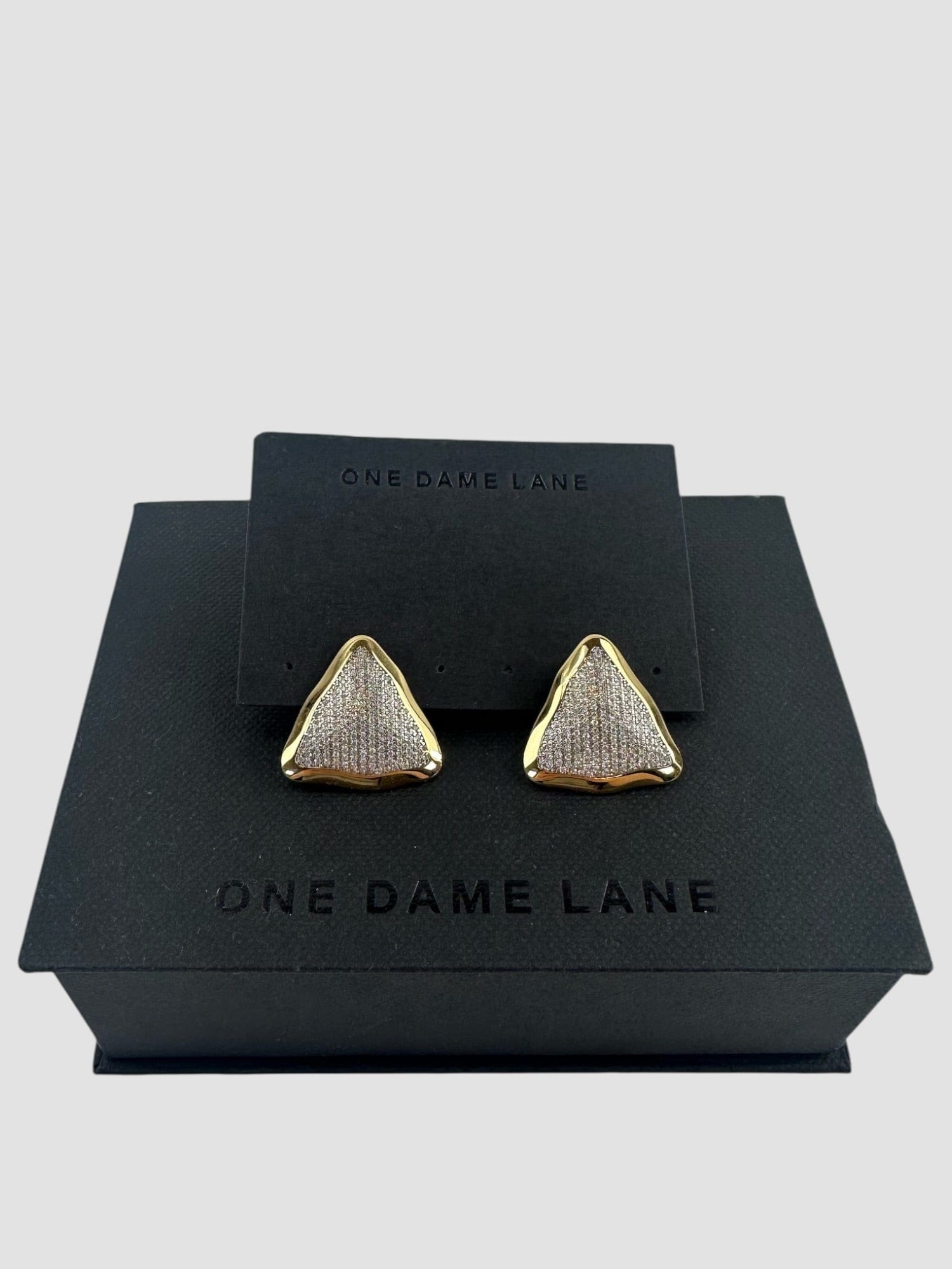 One Dame Lane Chiara Gold Earrings