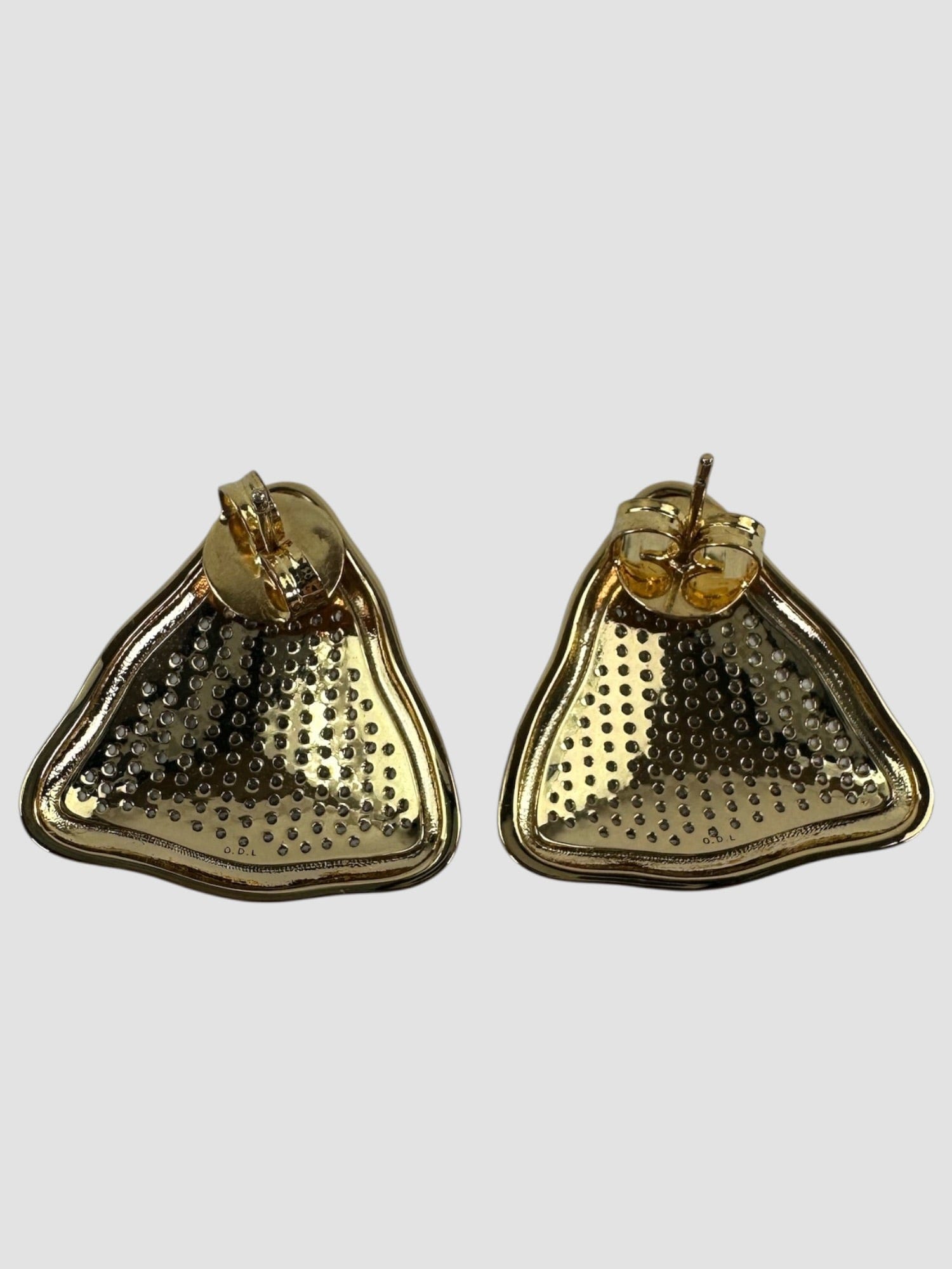 One Dame Lane Chiara Gold Earrings