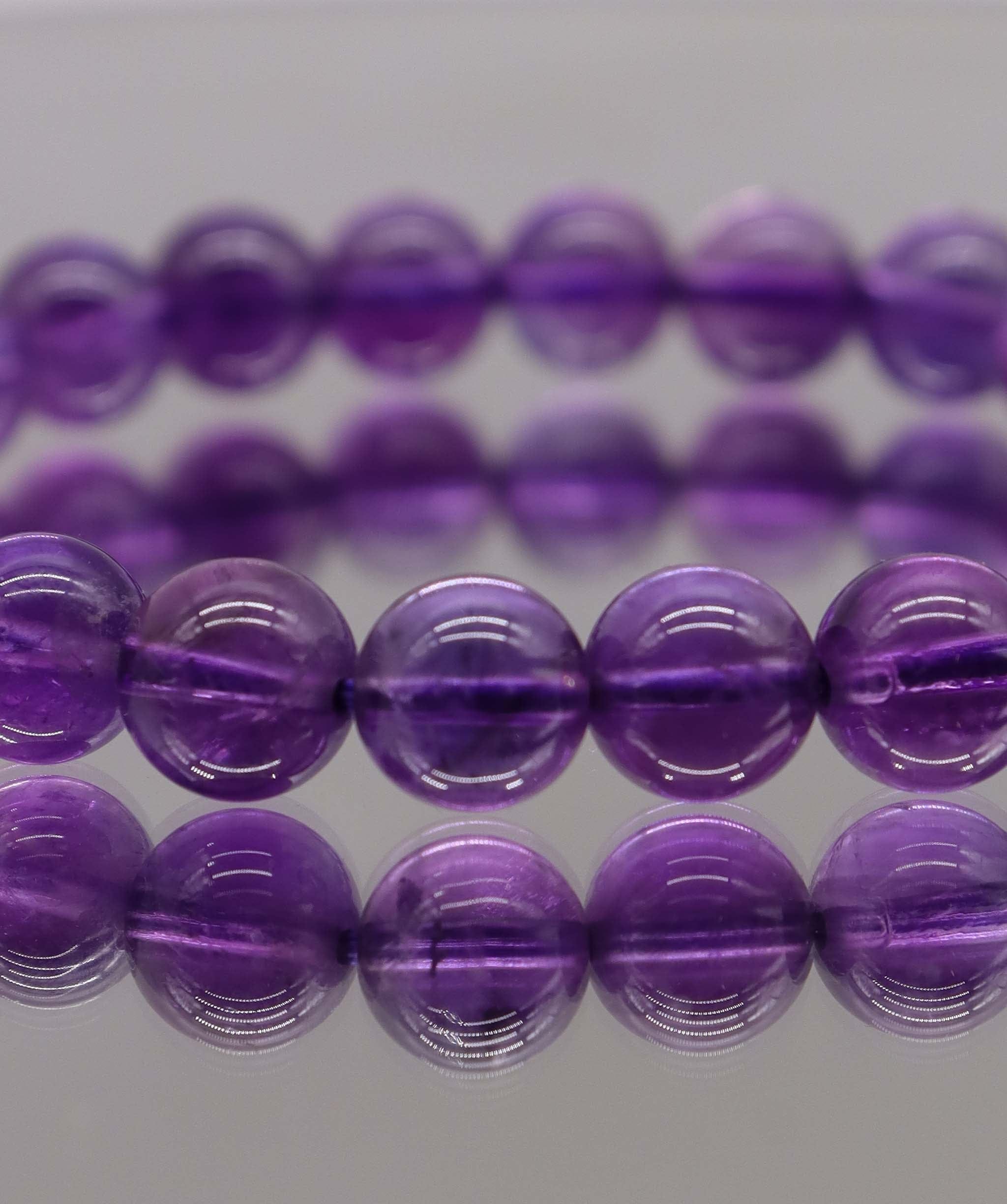 Luxury Promise 86ct Amethyst Bracelet D8.2 mm - 8.4 mm DXBCS2228
