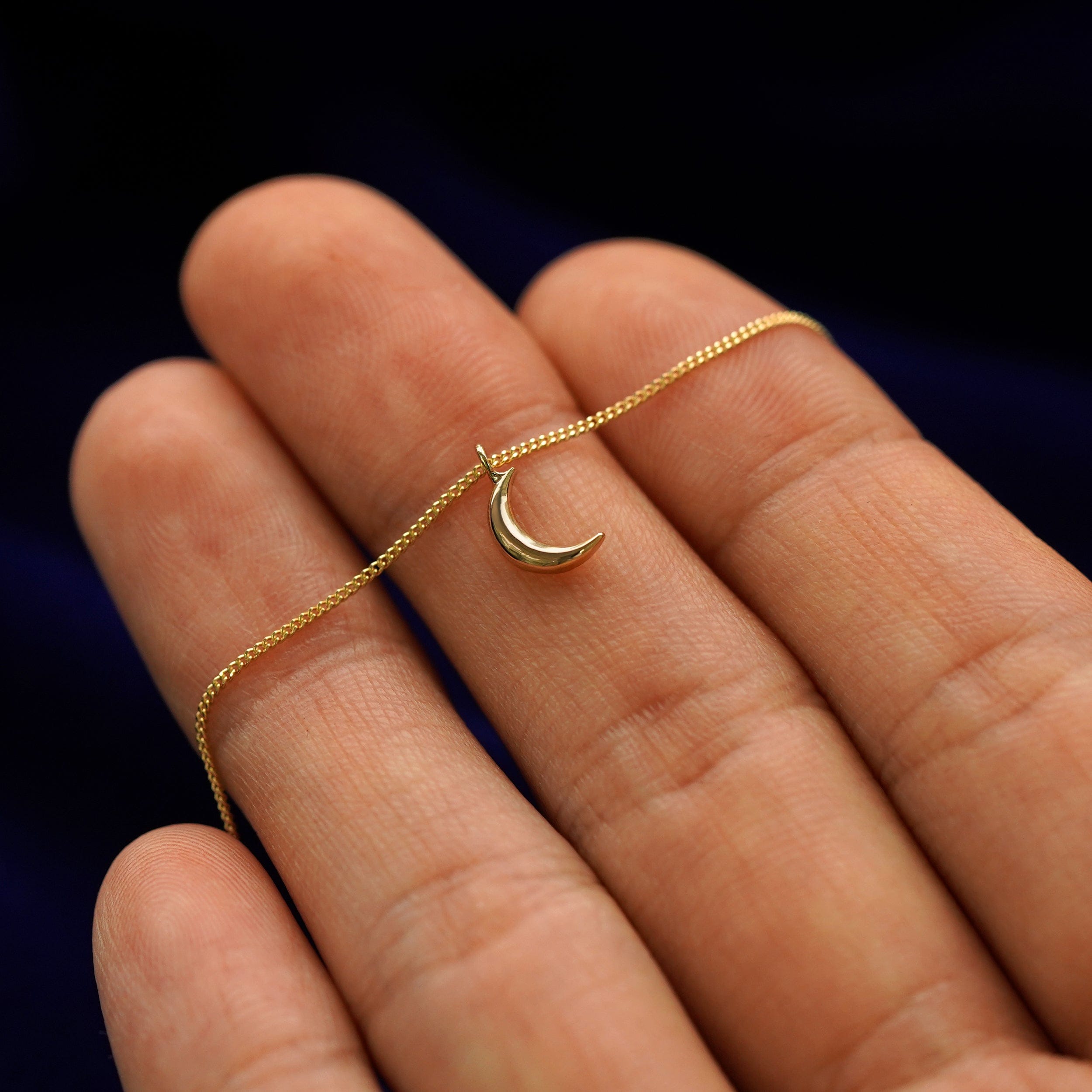 Automic Gold Studio Moon Necklace