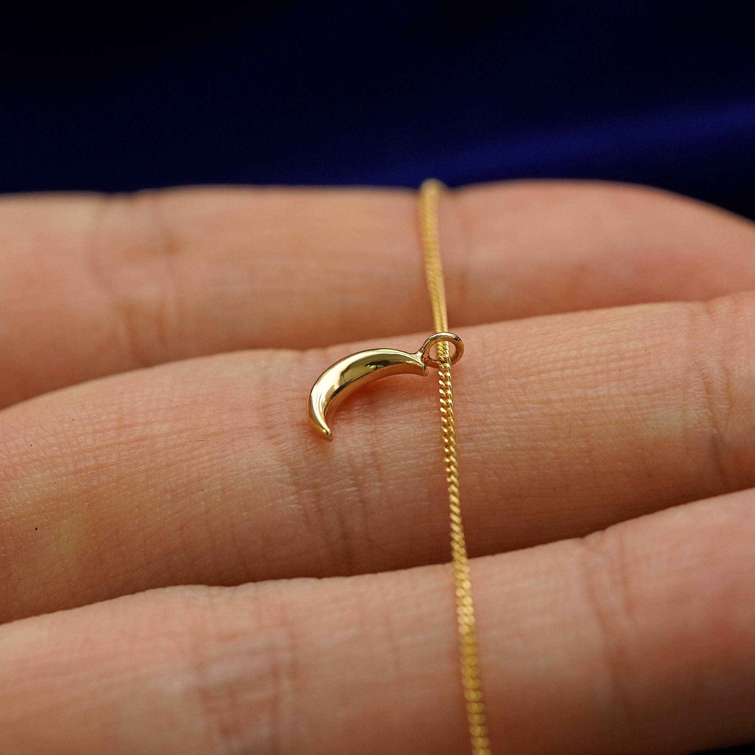 Automic Gold Studio Moon Necklace