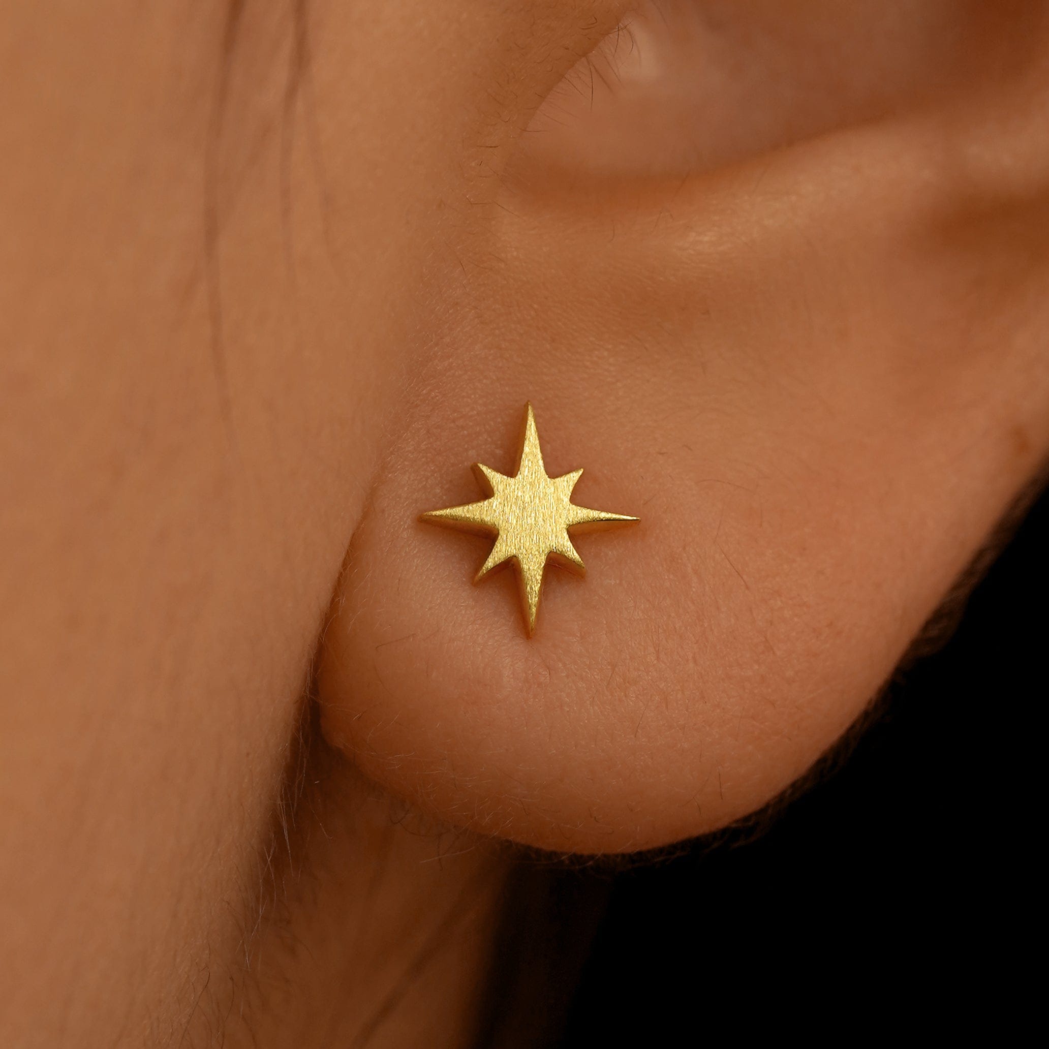 Automic Gold Studio Starburst Earring