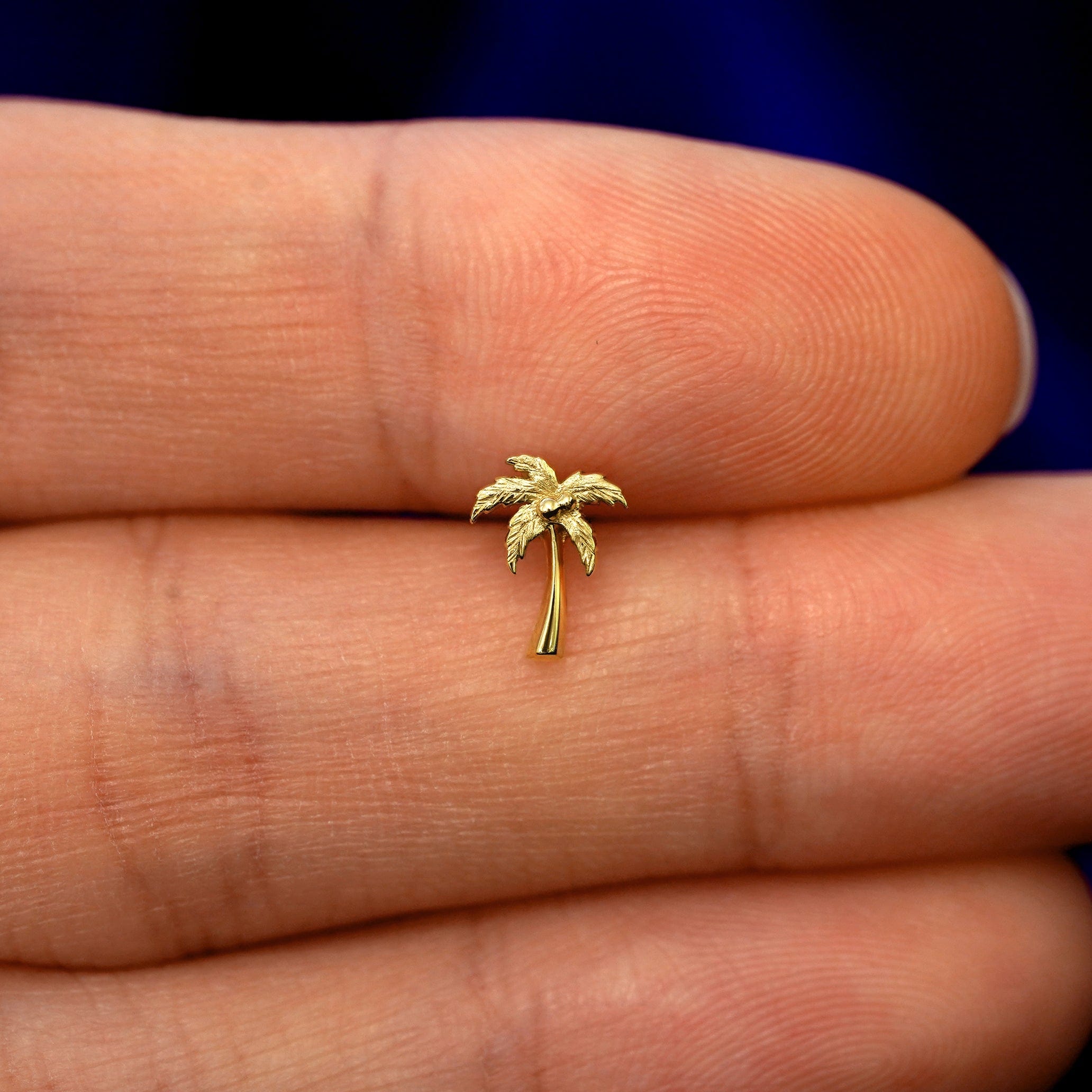 Automic Gold Studio Palm Tree Earring
