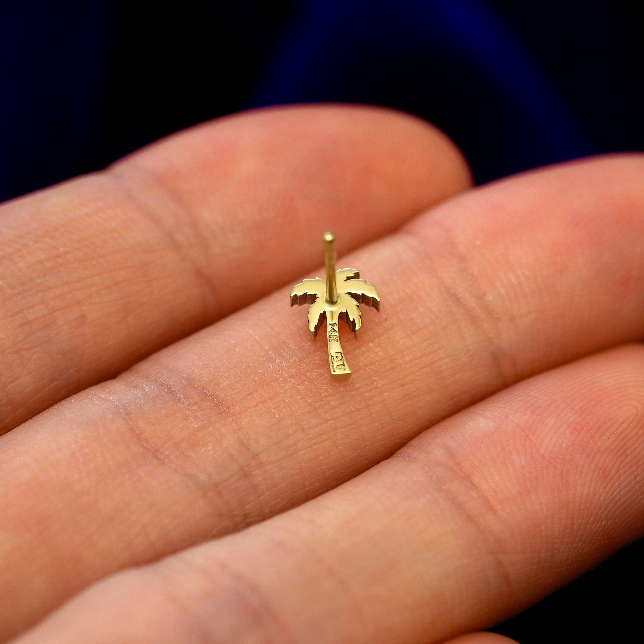 Automic Gold Studio Palm Tree Earring