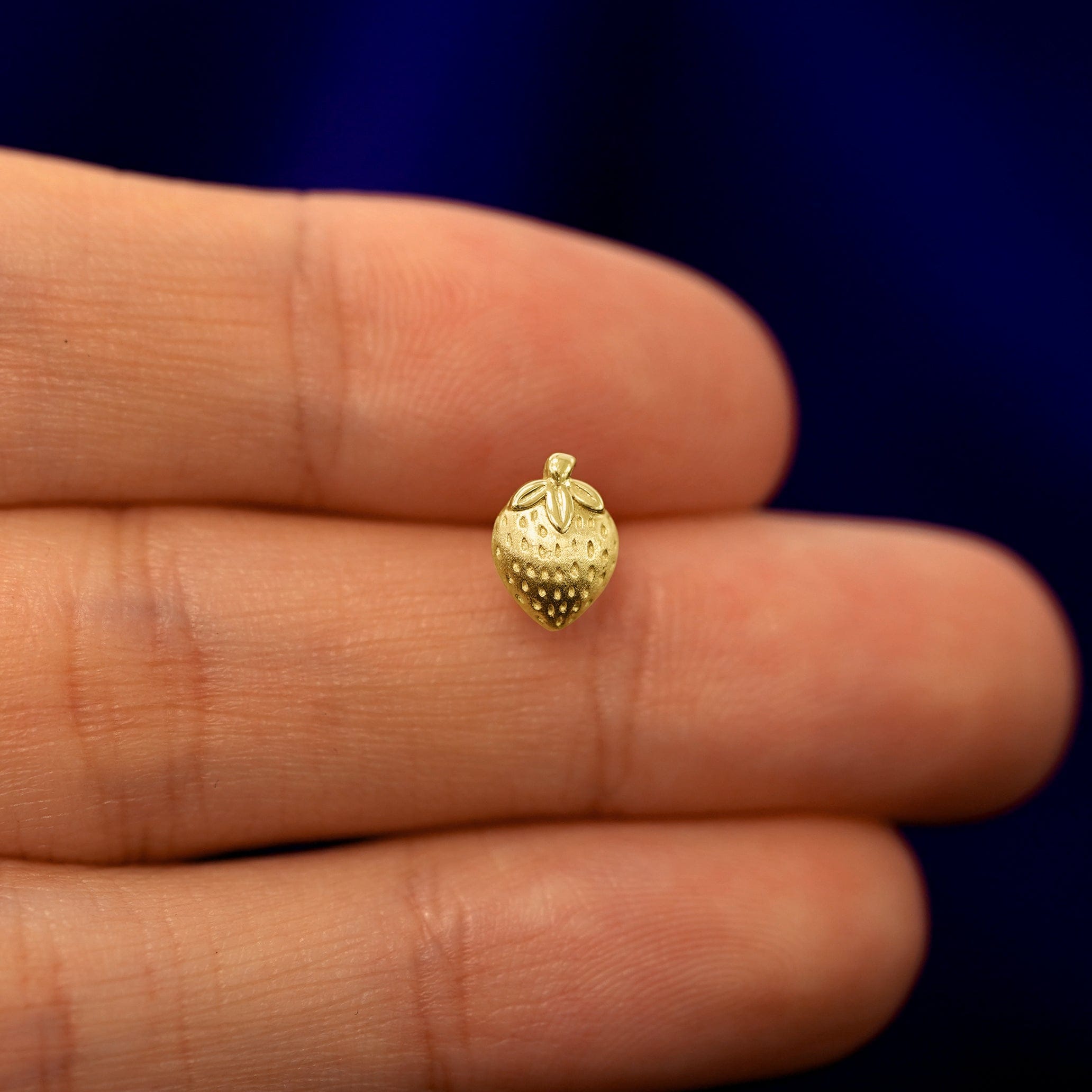 Automic Gold Studio Strawberry Earring