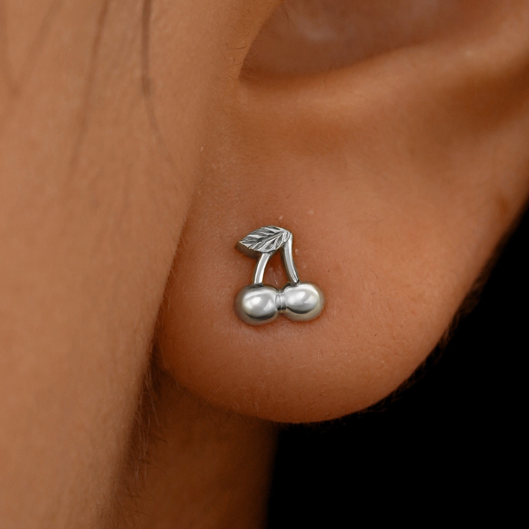 Automic Gold Studio Cherry Earring