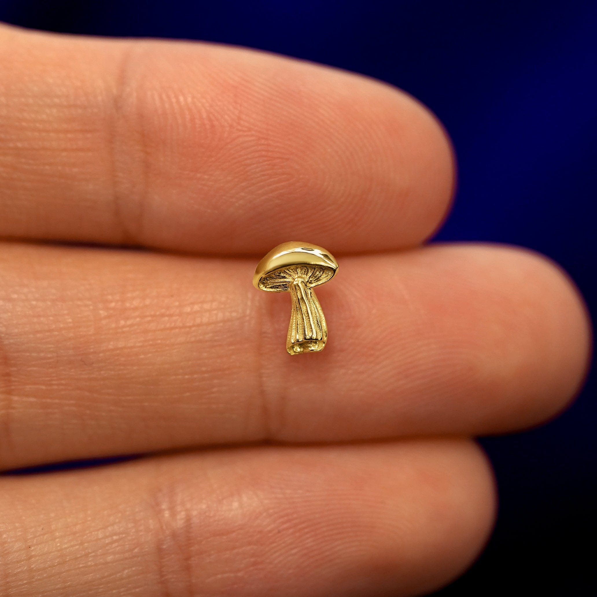 Automic Gold Studio Mushroom Earring