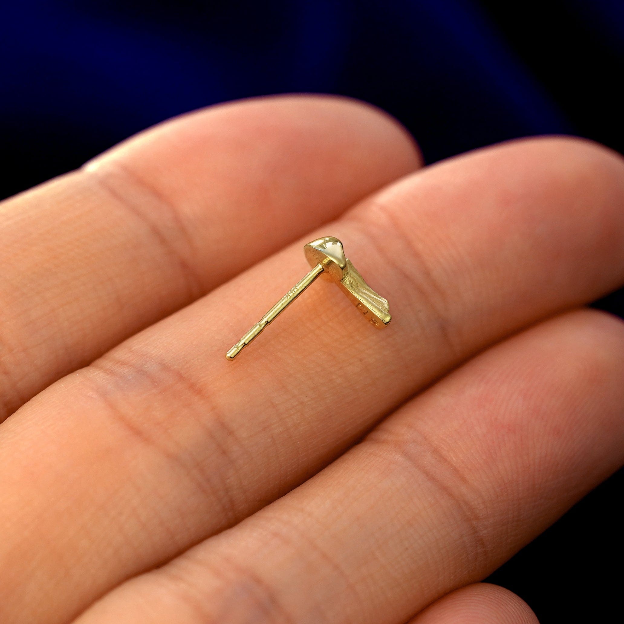 Automic Gold Studio Mushroom Earring
