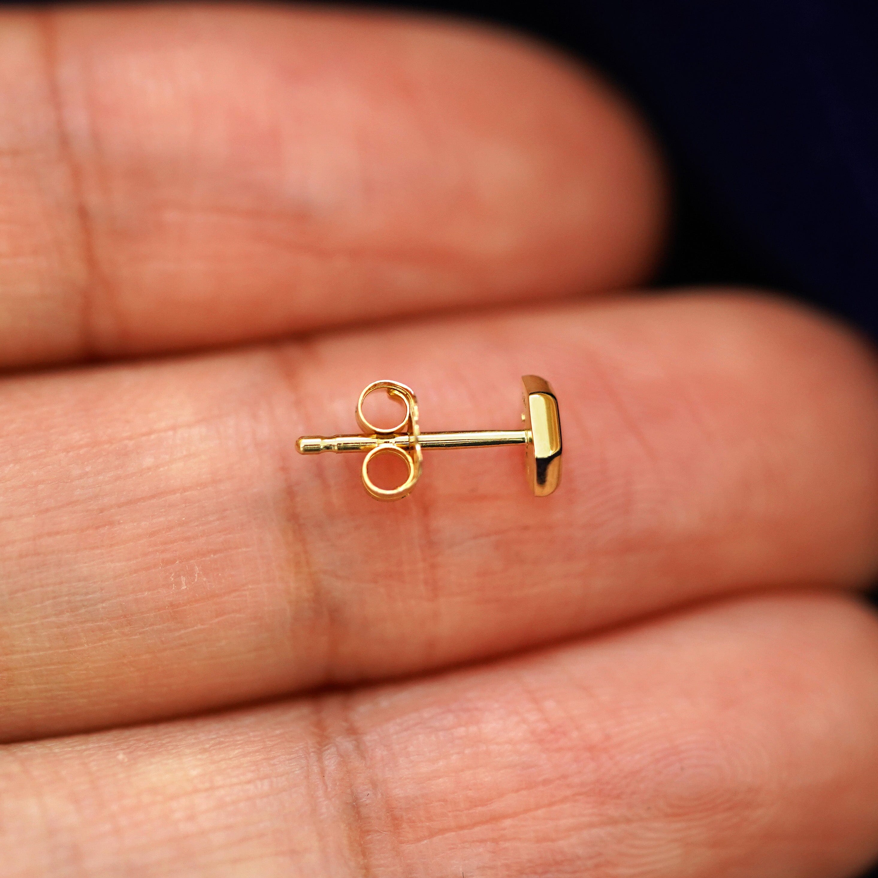 Automic Gold Studio Hexagon Earring