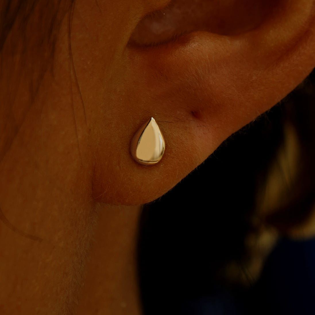 Automic Gold Studio Teardrop Earring