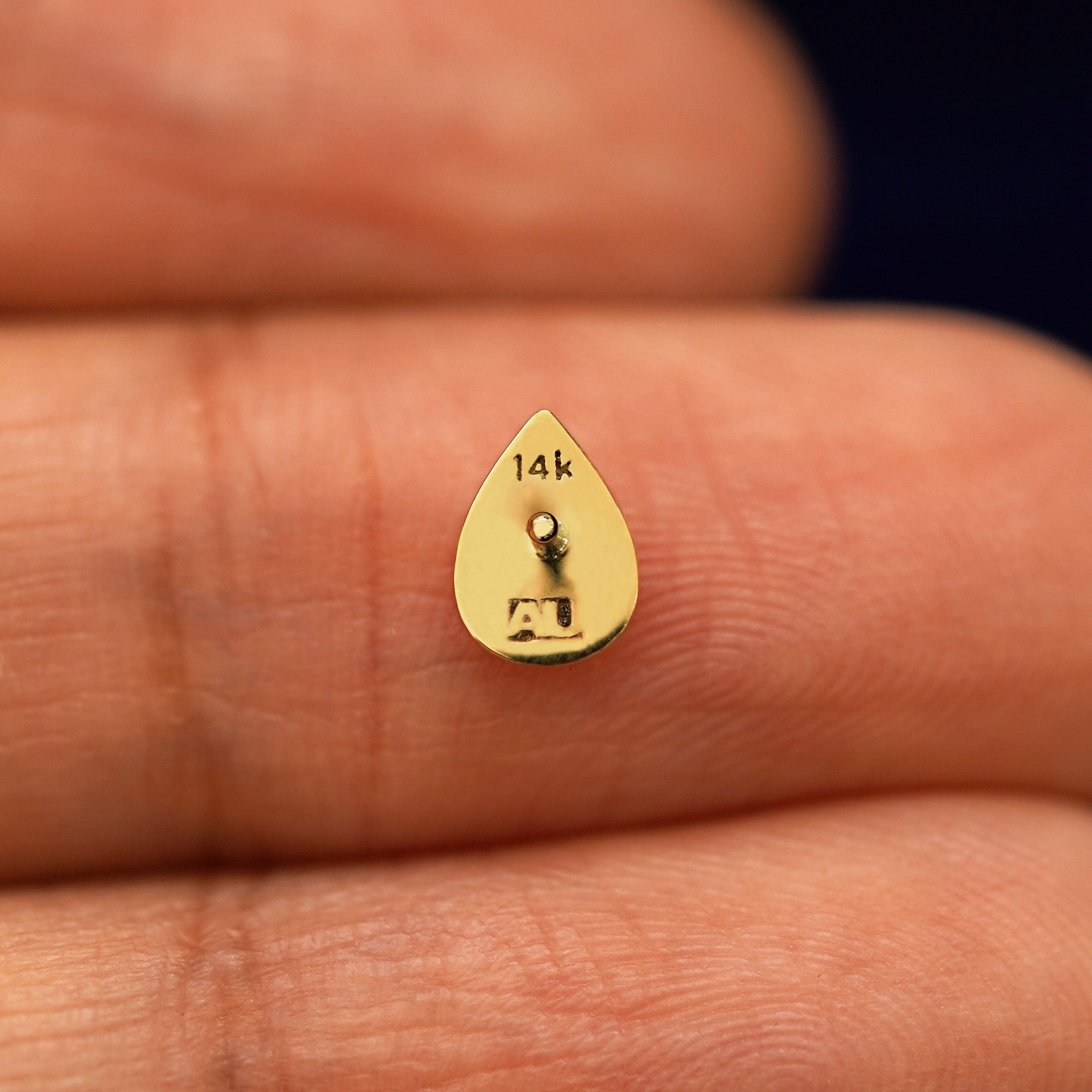 Automic Gold Studio Teardrop Earring