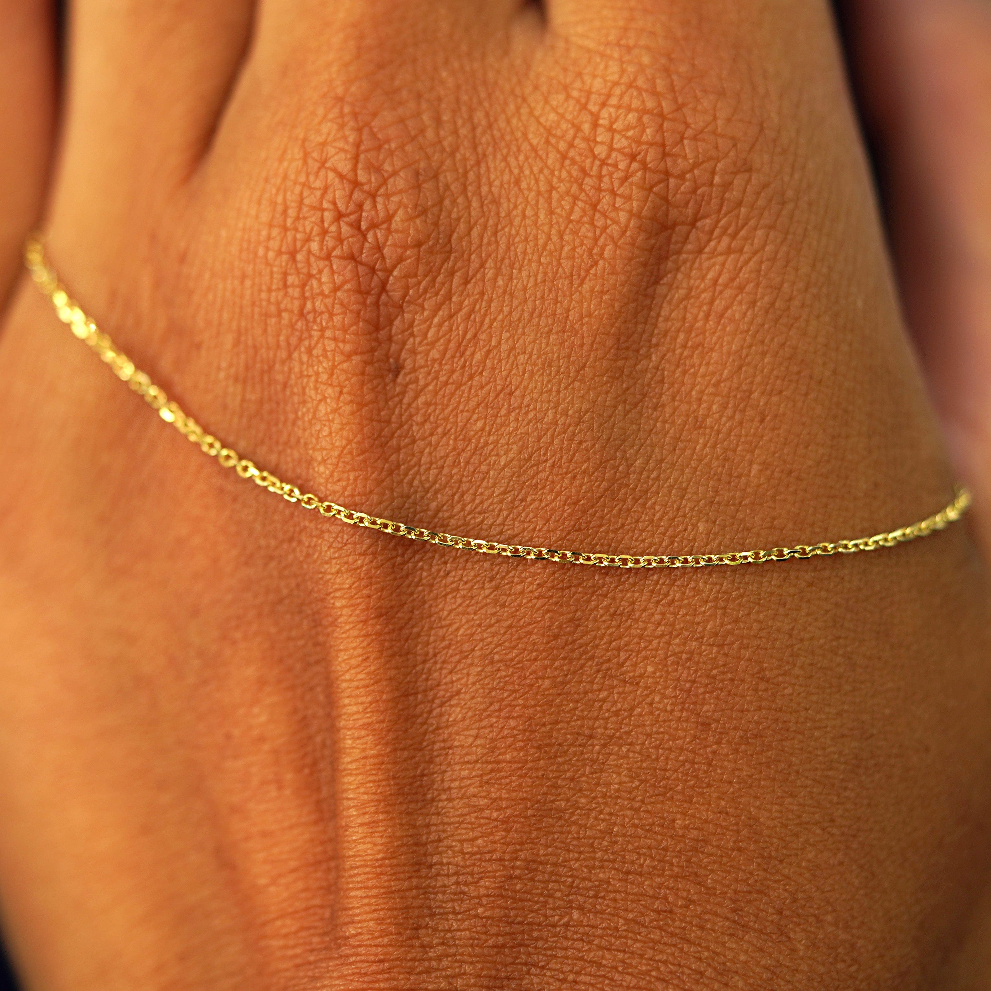Automic Gold Studio Medium Cable Bracelet