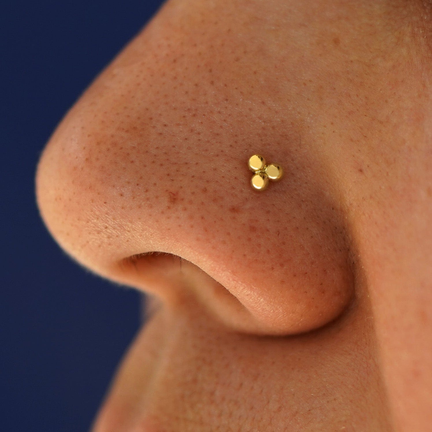 Automic Gold Studio Ball Trio Nose Stud