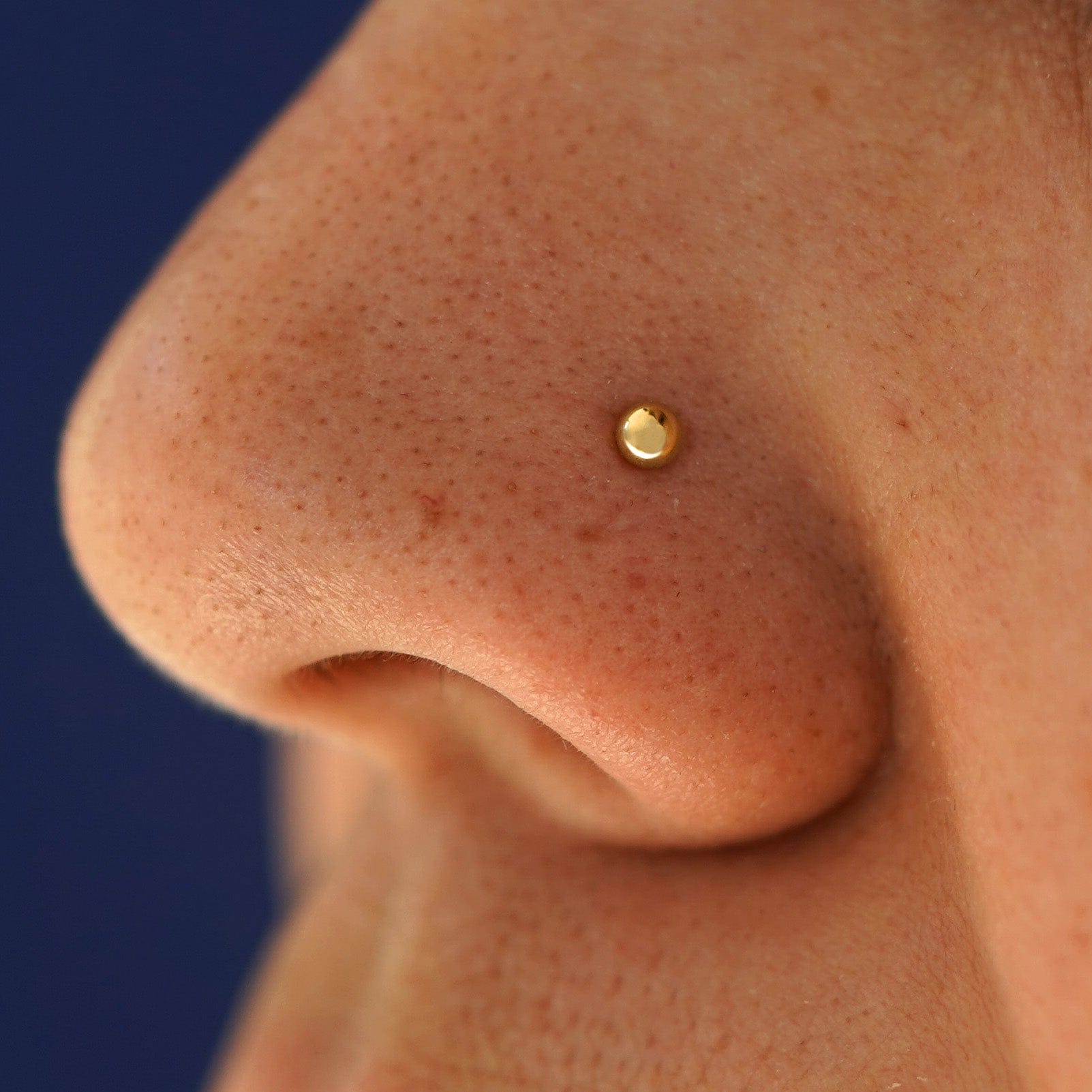 Automic Gold Studio Ball Nose Stud