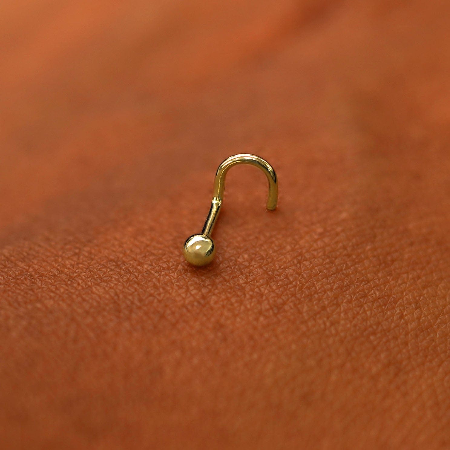 Automic Gold Studio Ball Nose Stud