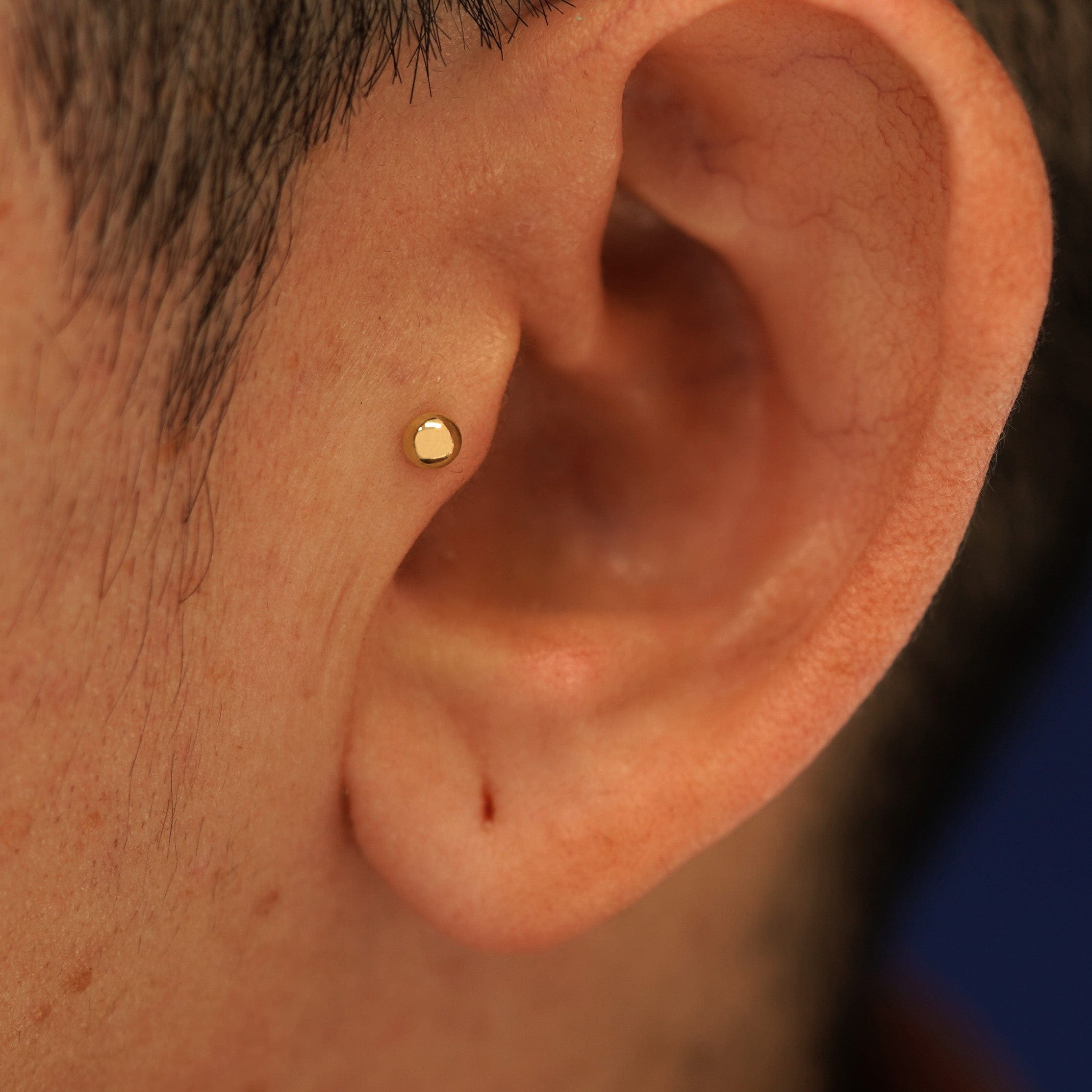 Automic Gold Studio Medium Ball Flatback Piercing