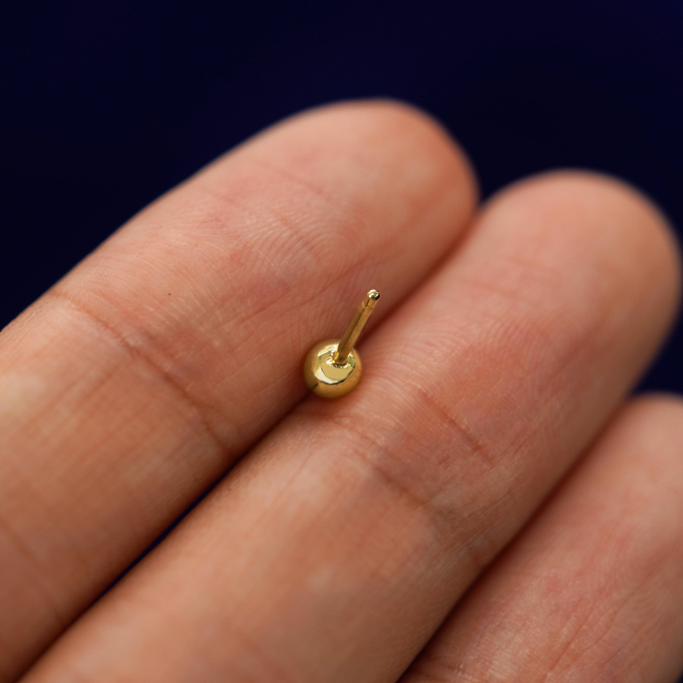 Automic Gold Studio Medium Ball Earring