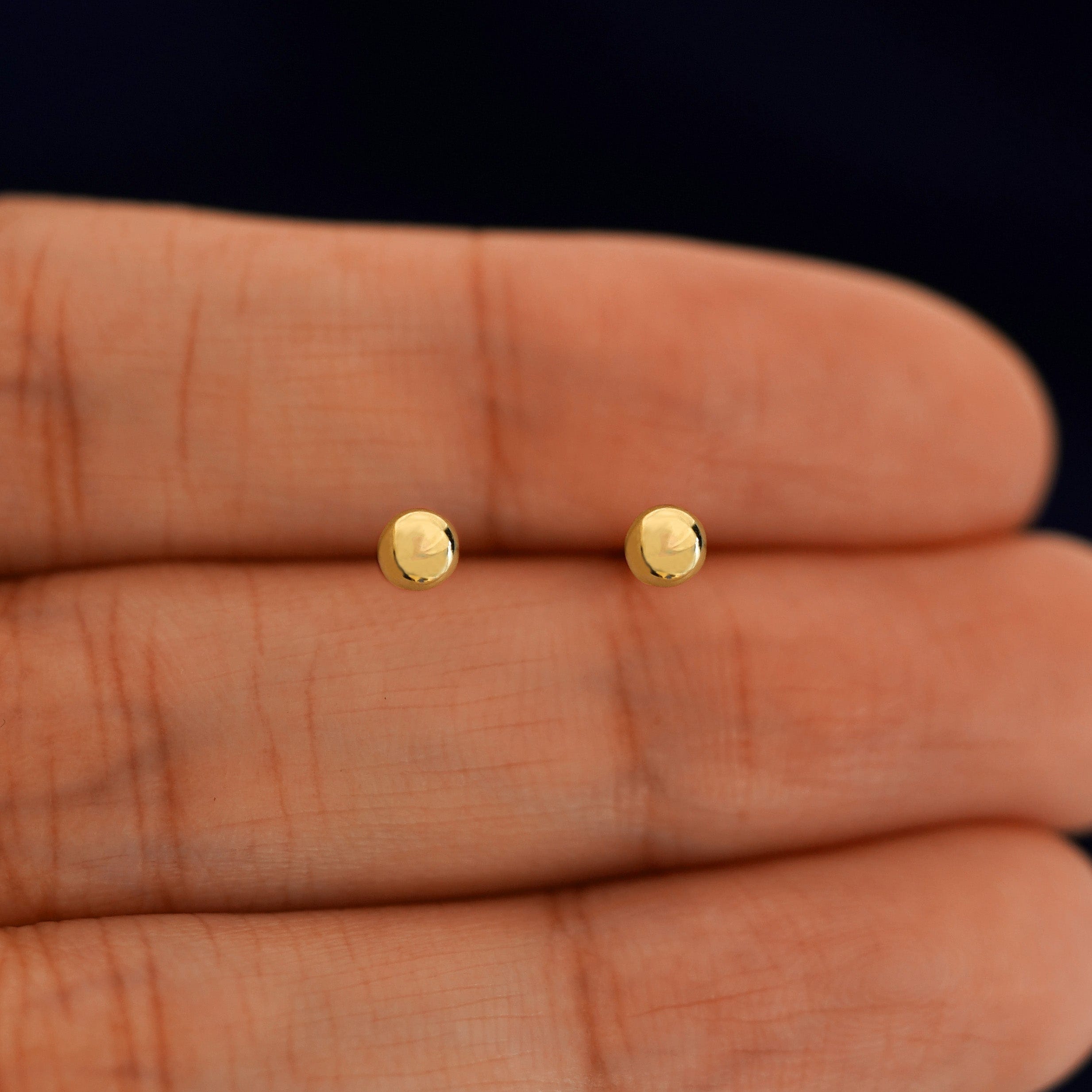 Automic Gold Studio Medium Ball Earring