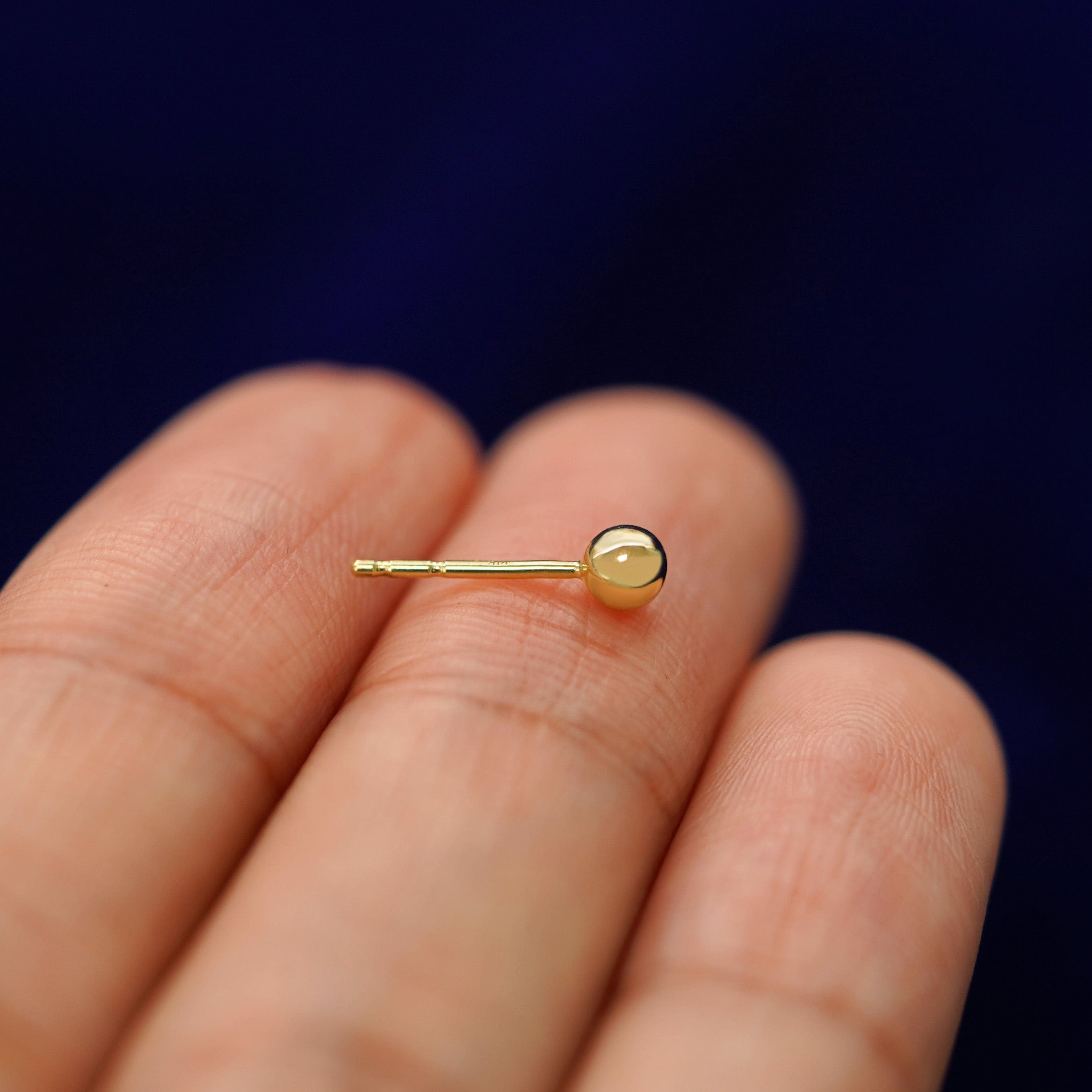 Automic Gold Studio Medium Ball Earring