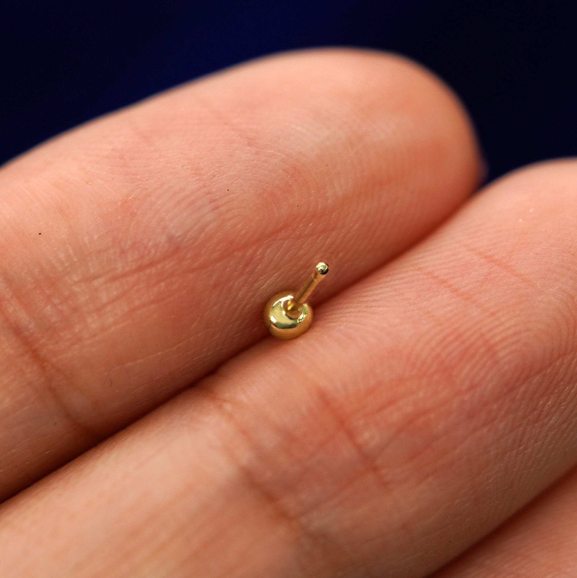 Automic Gold Studio Small Ball Earring