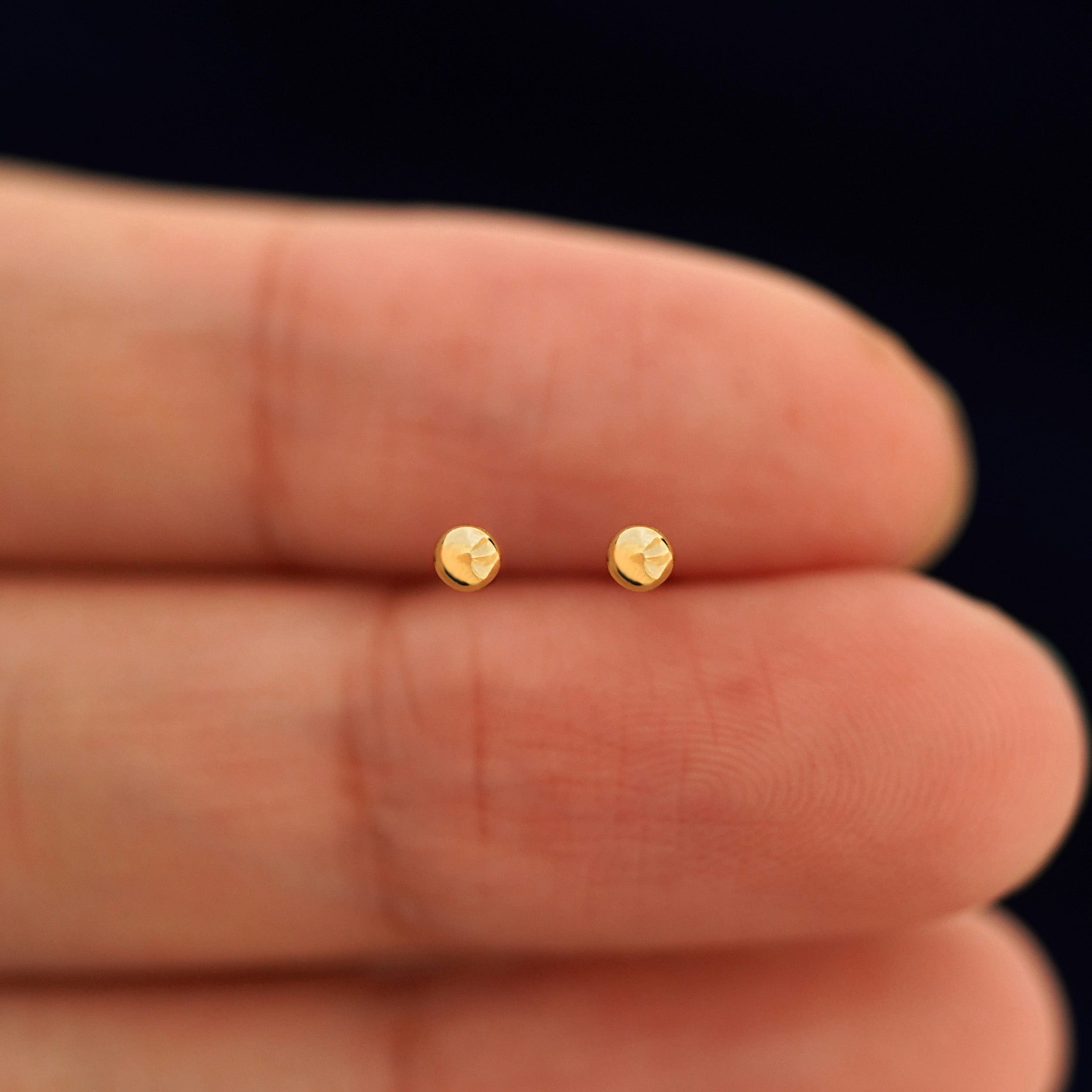 Automic Gold Studio Small Ball Earring