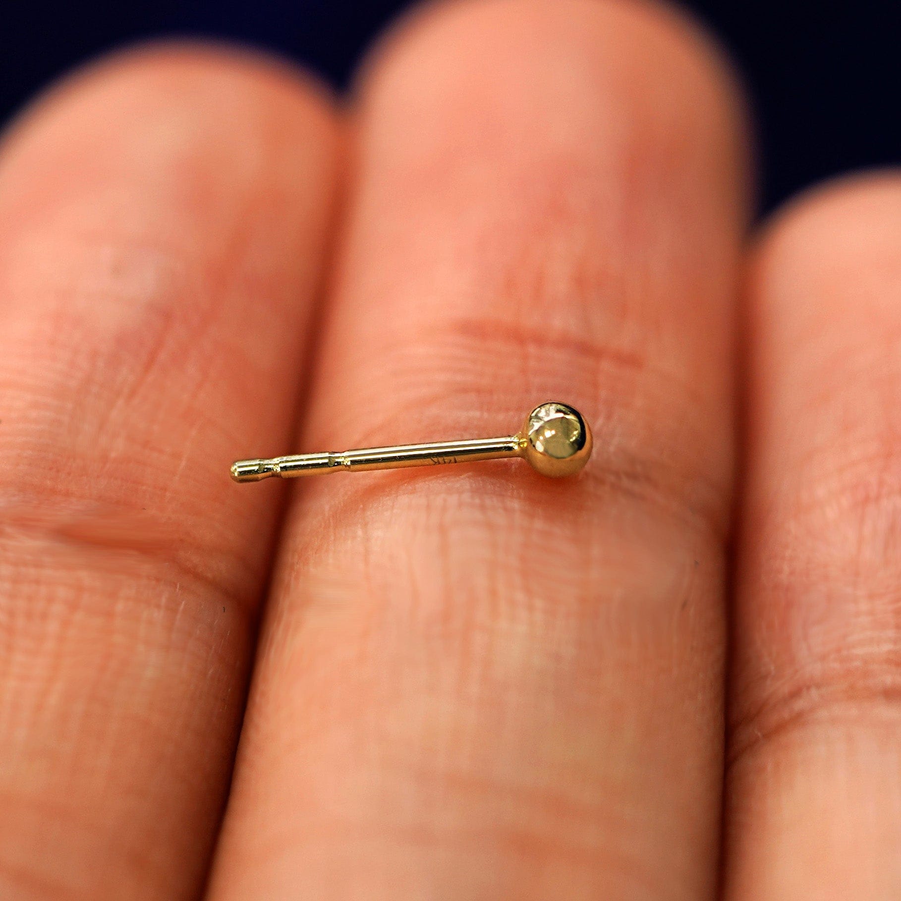 Automic Gold Studio Small Ball Earring