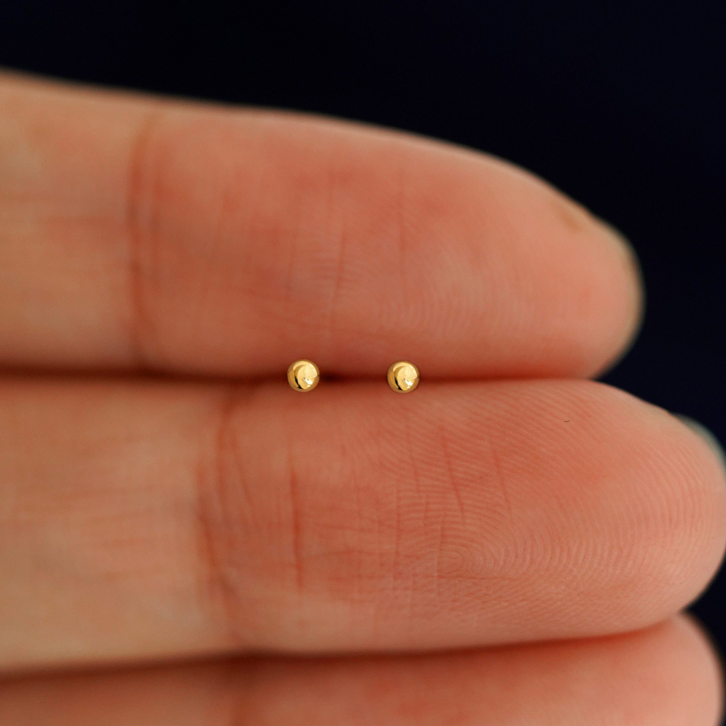Automic Gold Studio Mini Ball Earring