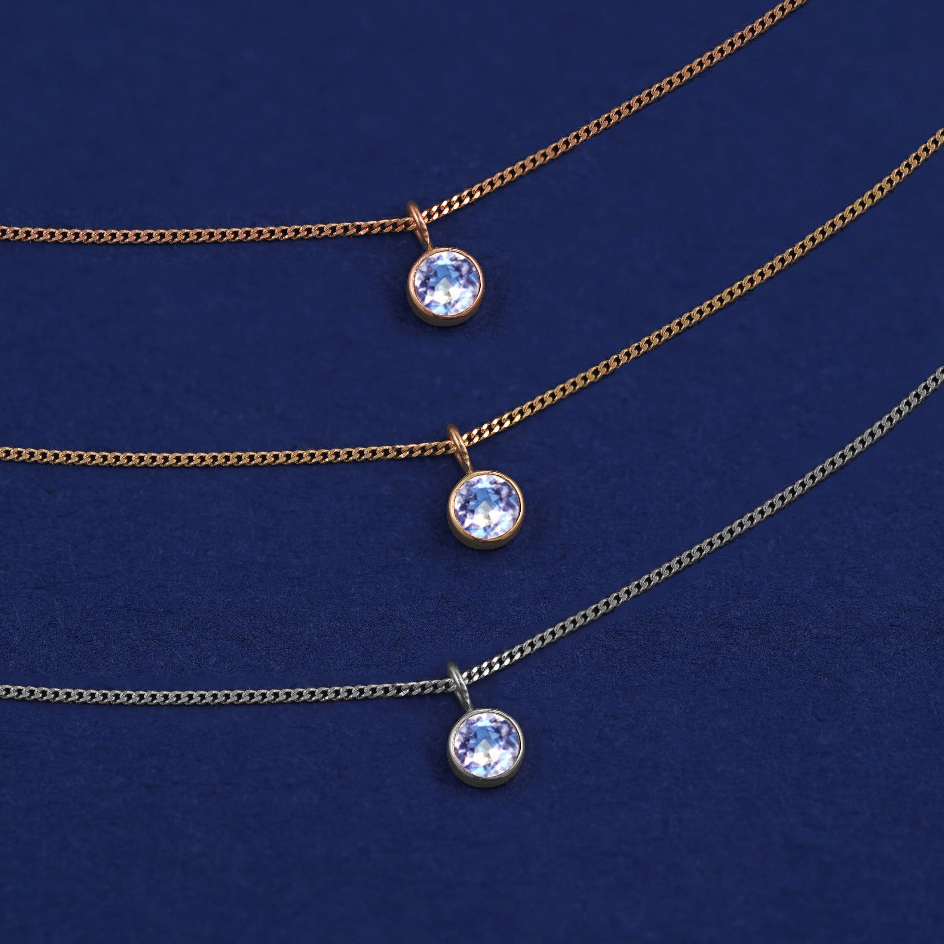 Automic Gold Studio Aquamarine Necklace