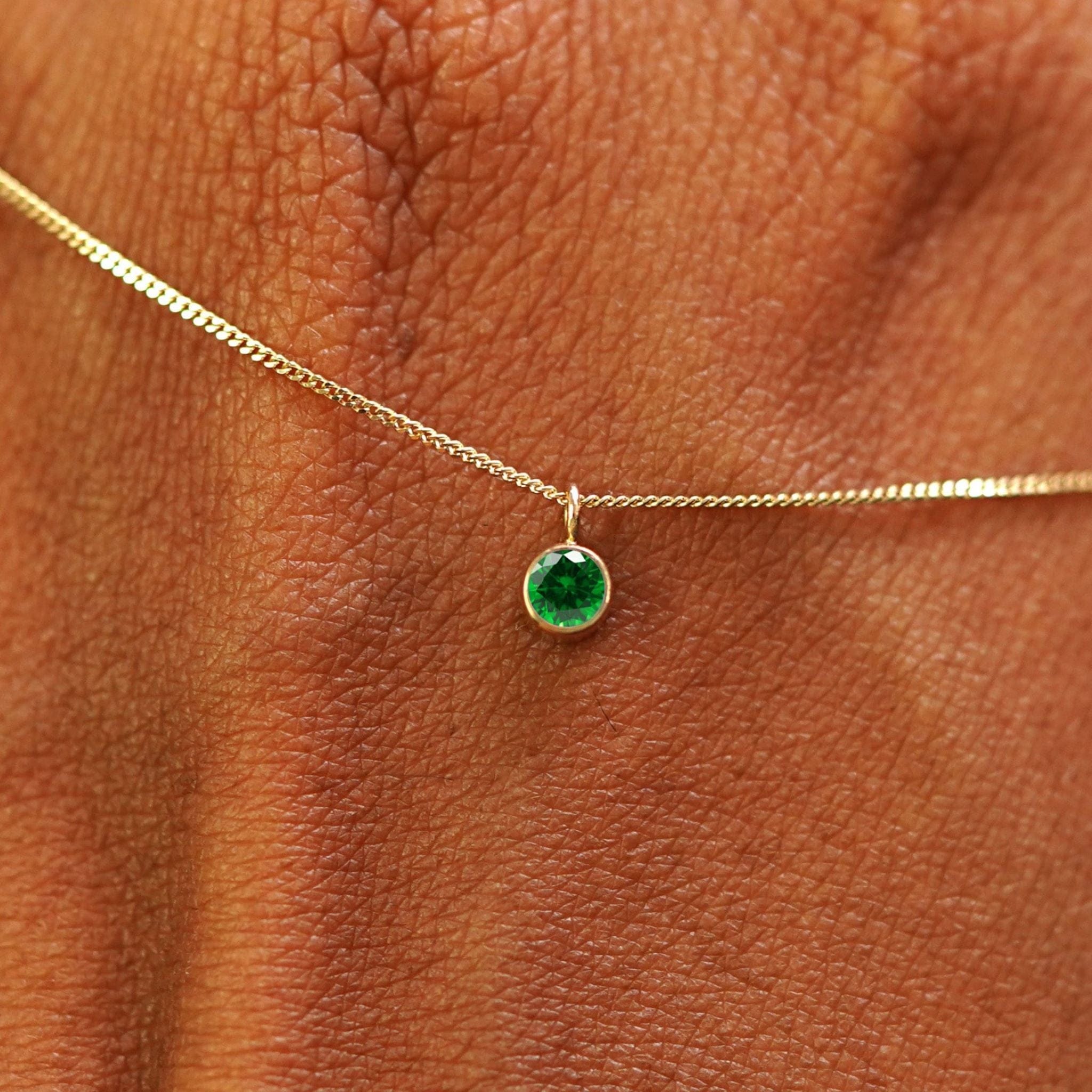 Automic Gold Studio Emerald Necklace