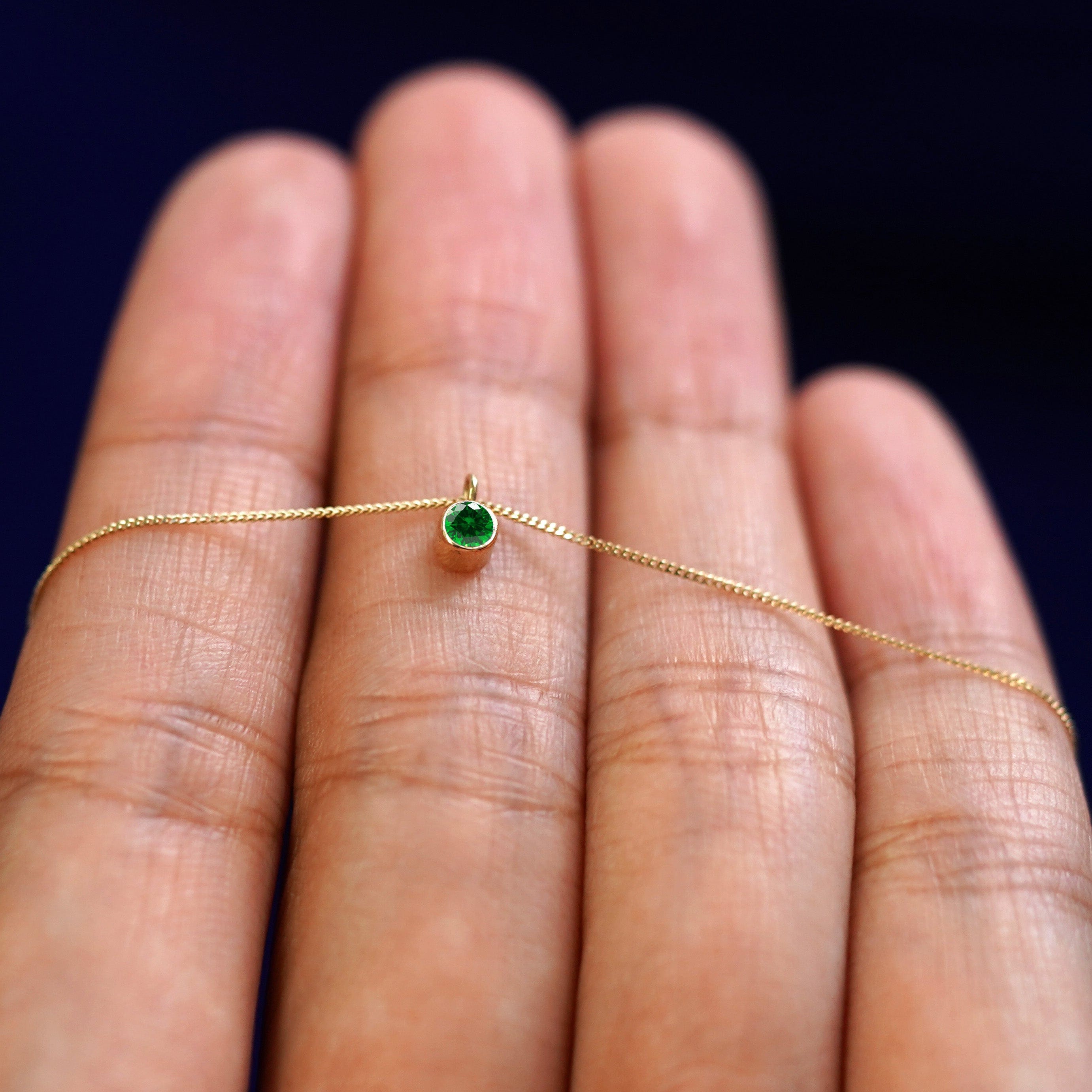 Automic Gold Studio Emerald Necklace