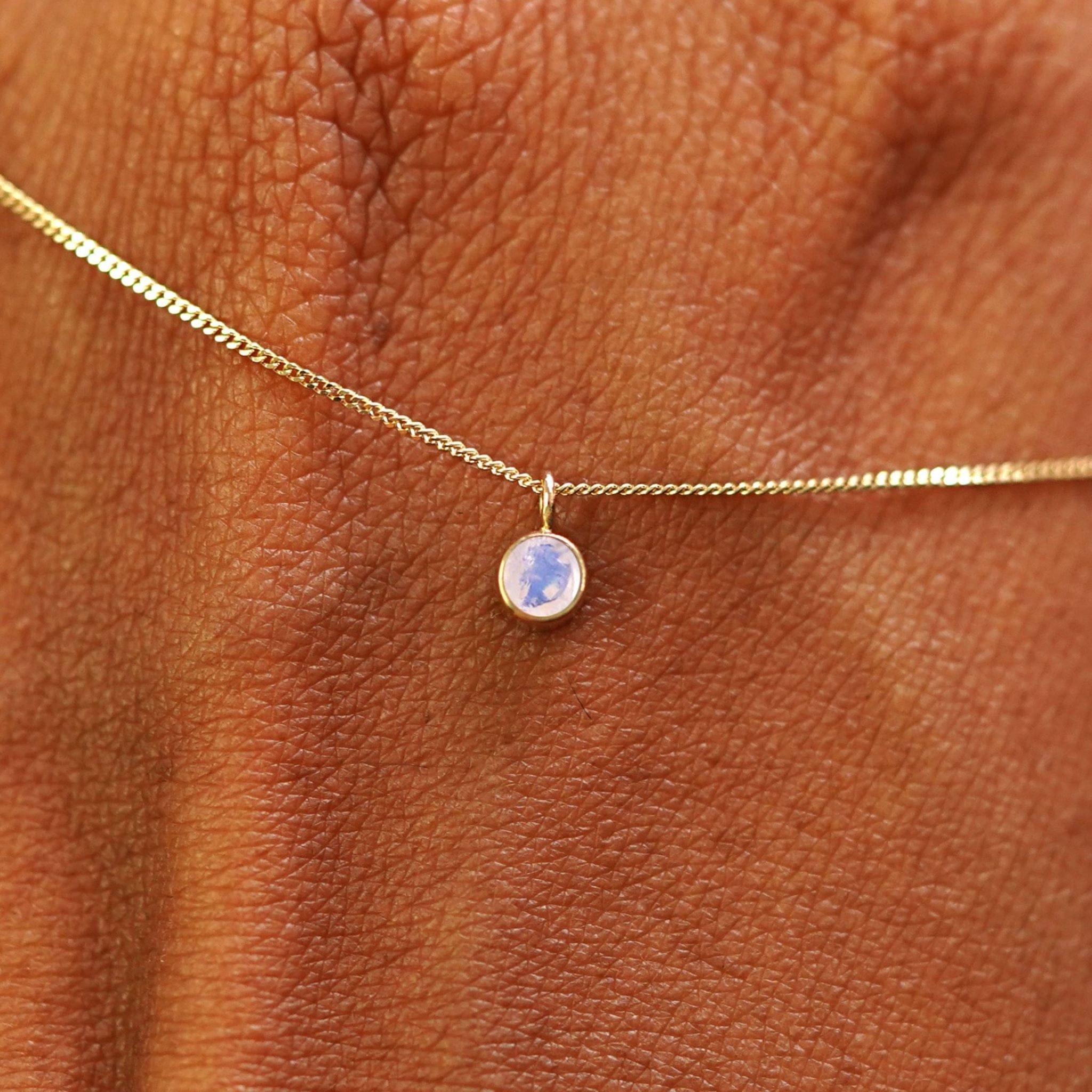 Automic Gold Studio Moonstone Necklace