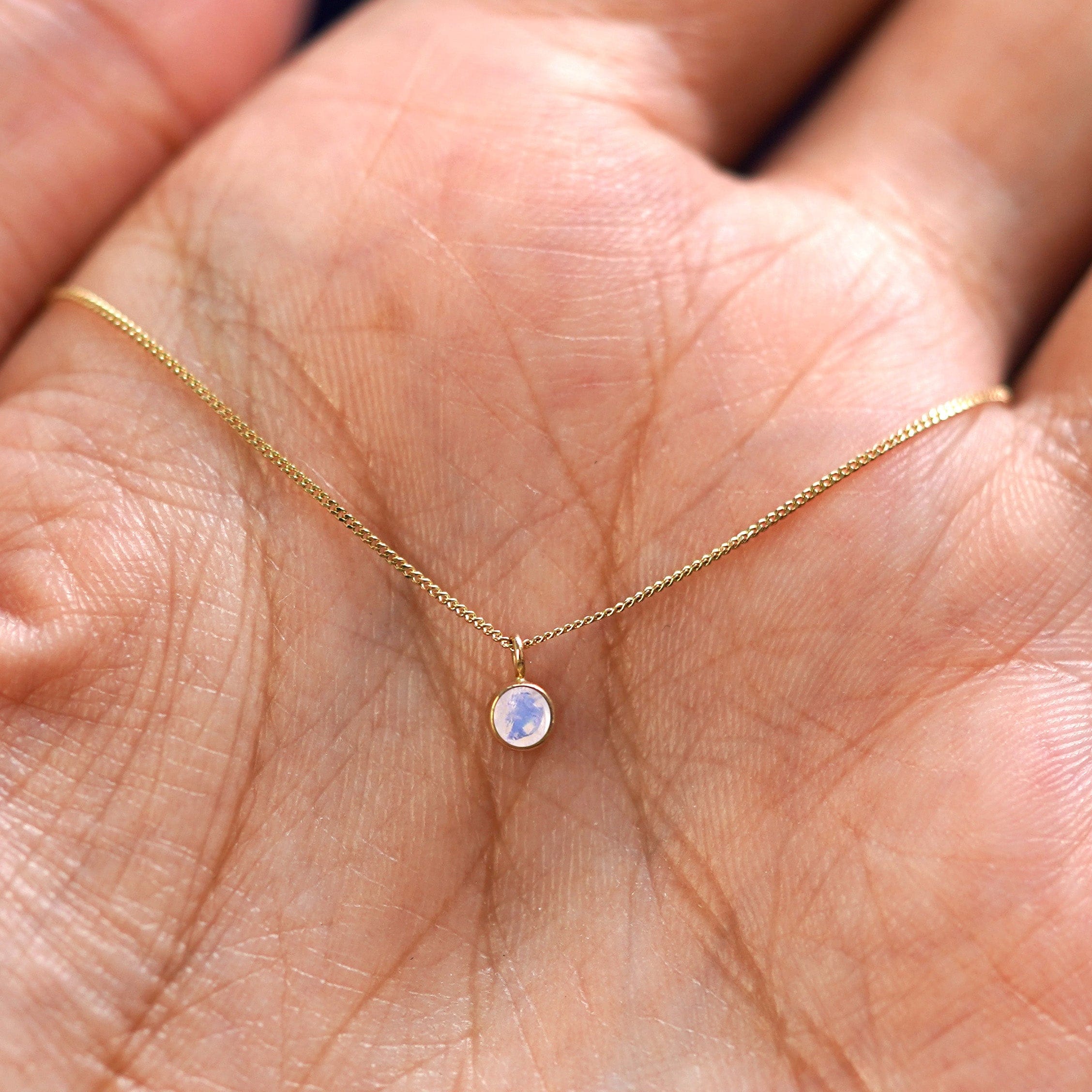 Automic Gold Studio Moonstone Necklace