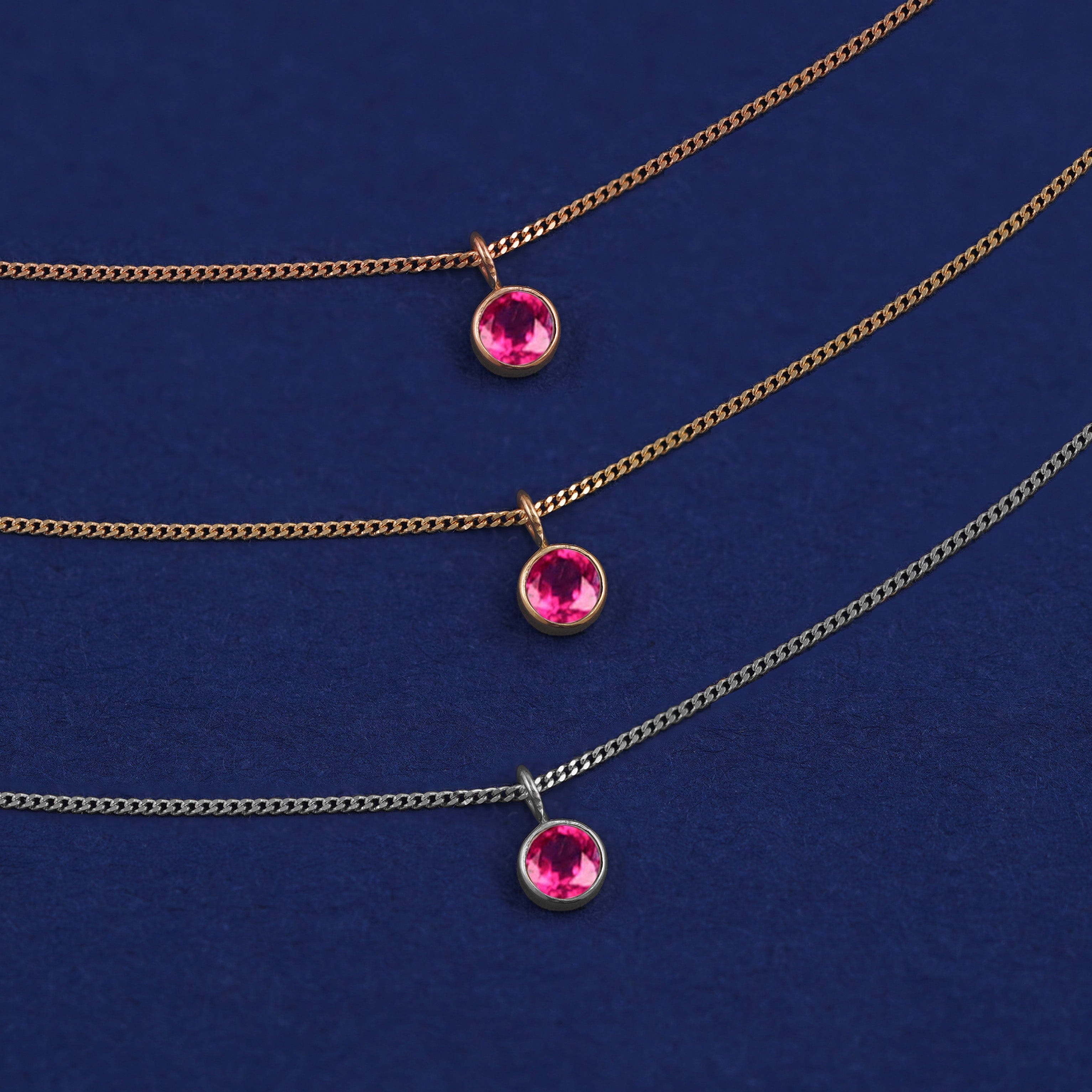 Automic Gold Studio Ruby Necklace
