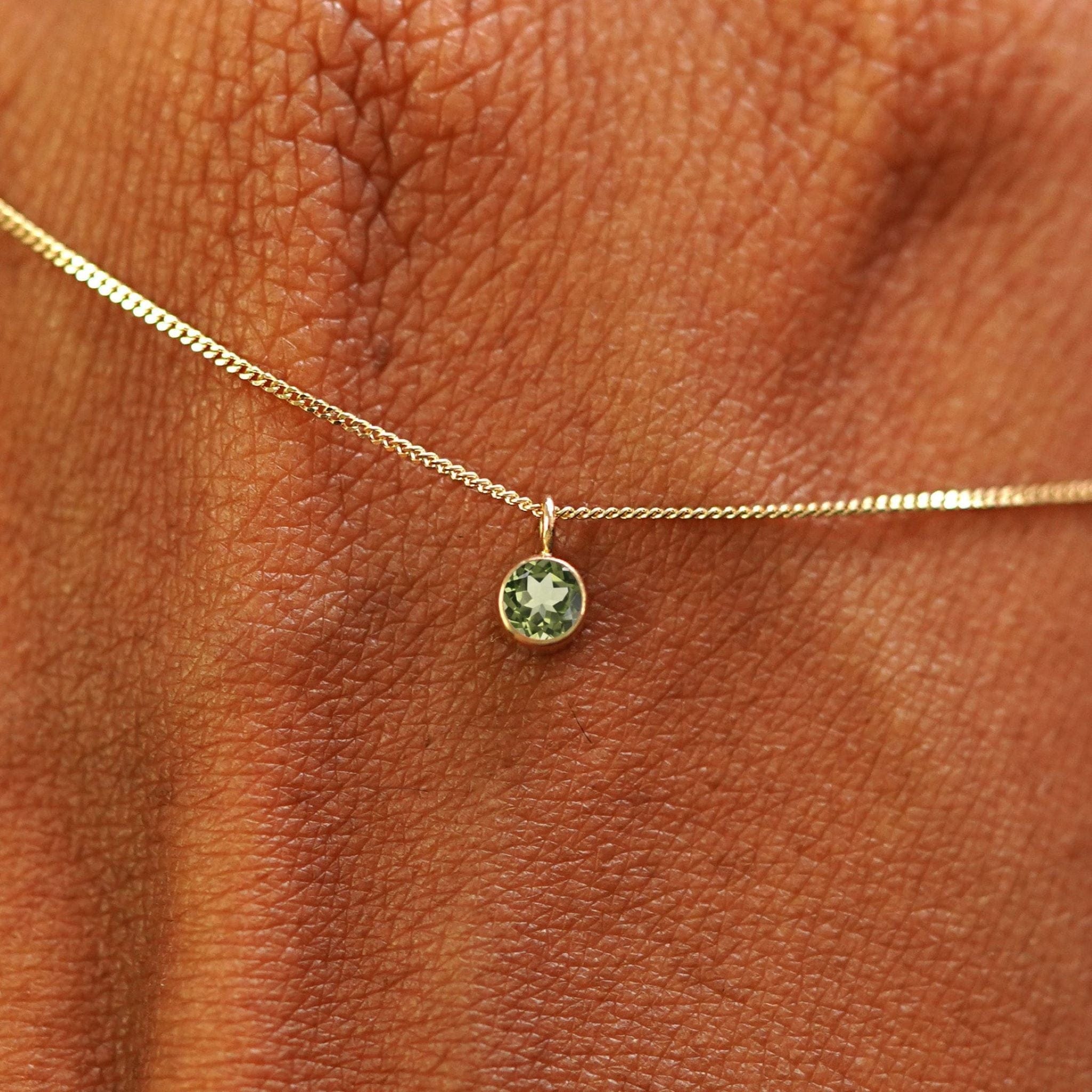 Automic Gold Studio Peridot Necklace