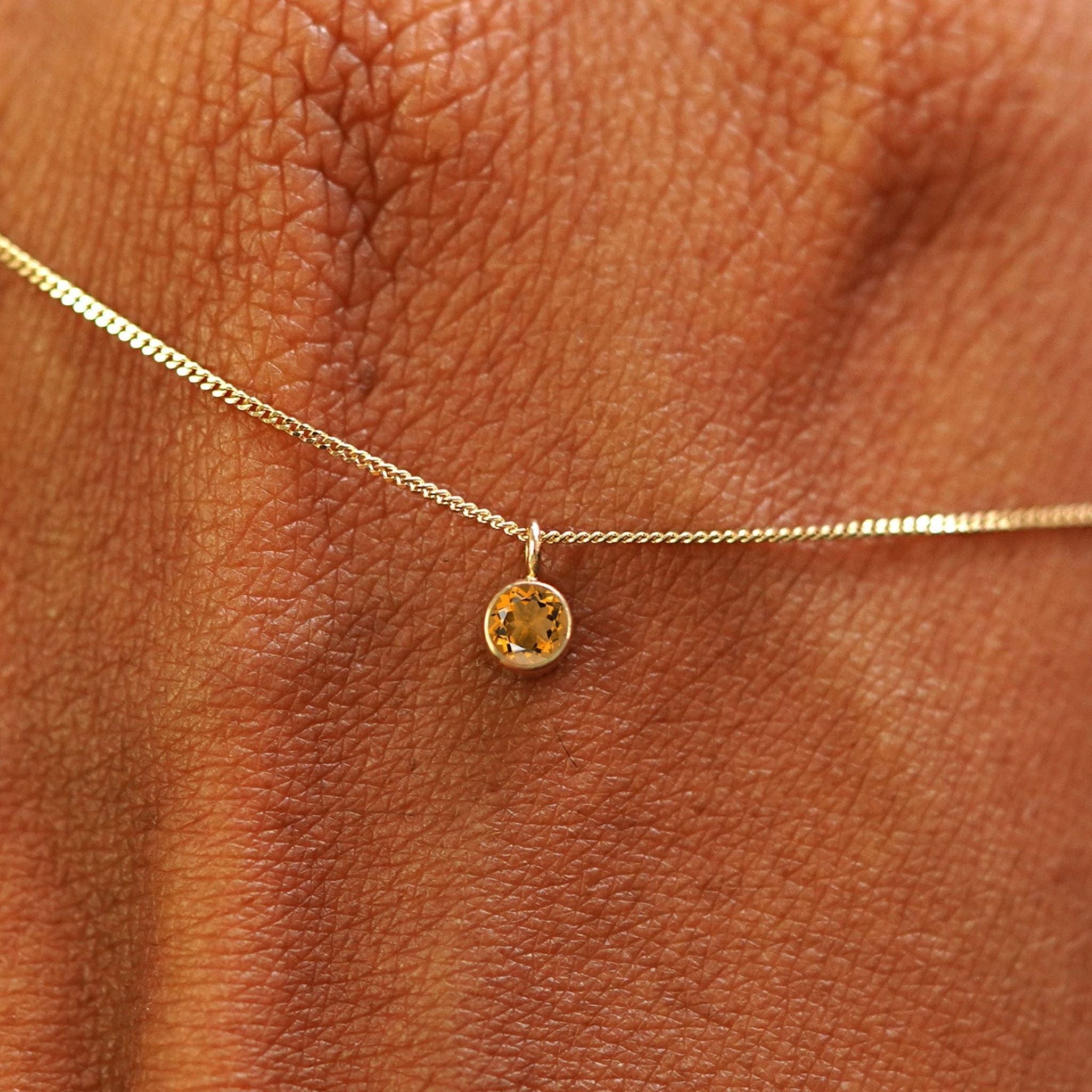 Automic Gold Studio Citrine Necklace