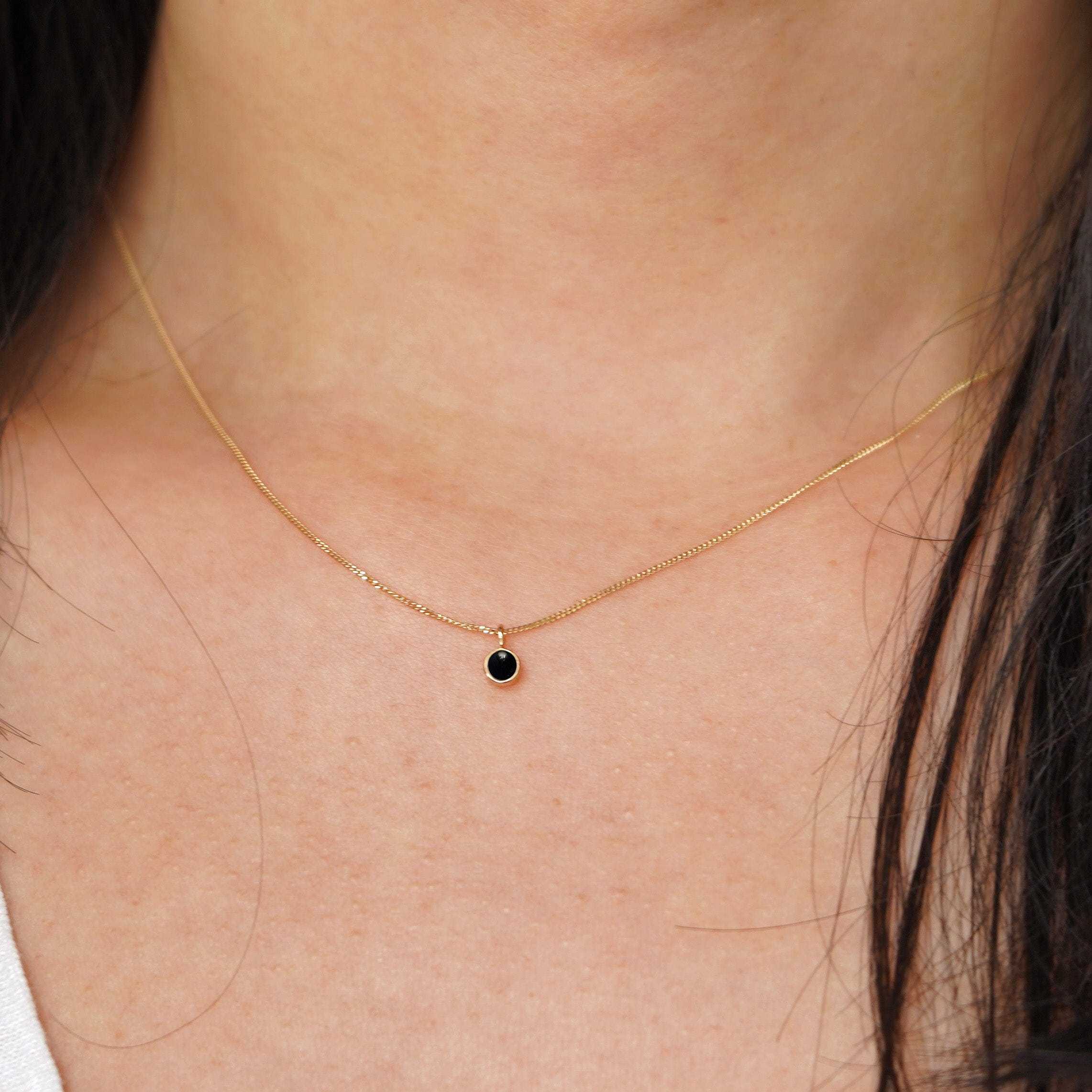 Automic Gold Studio Onyx Necklace