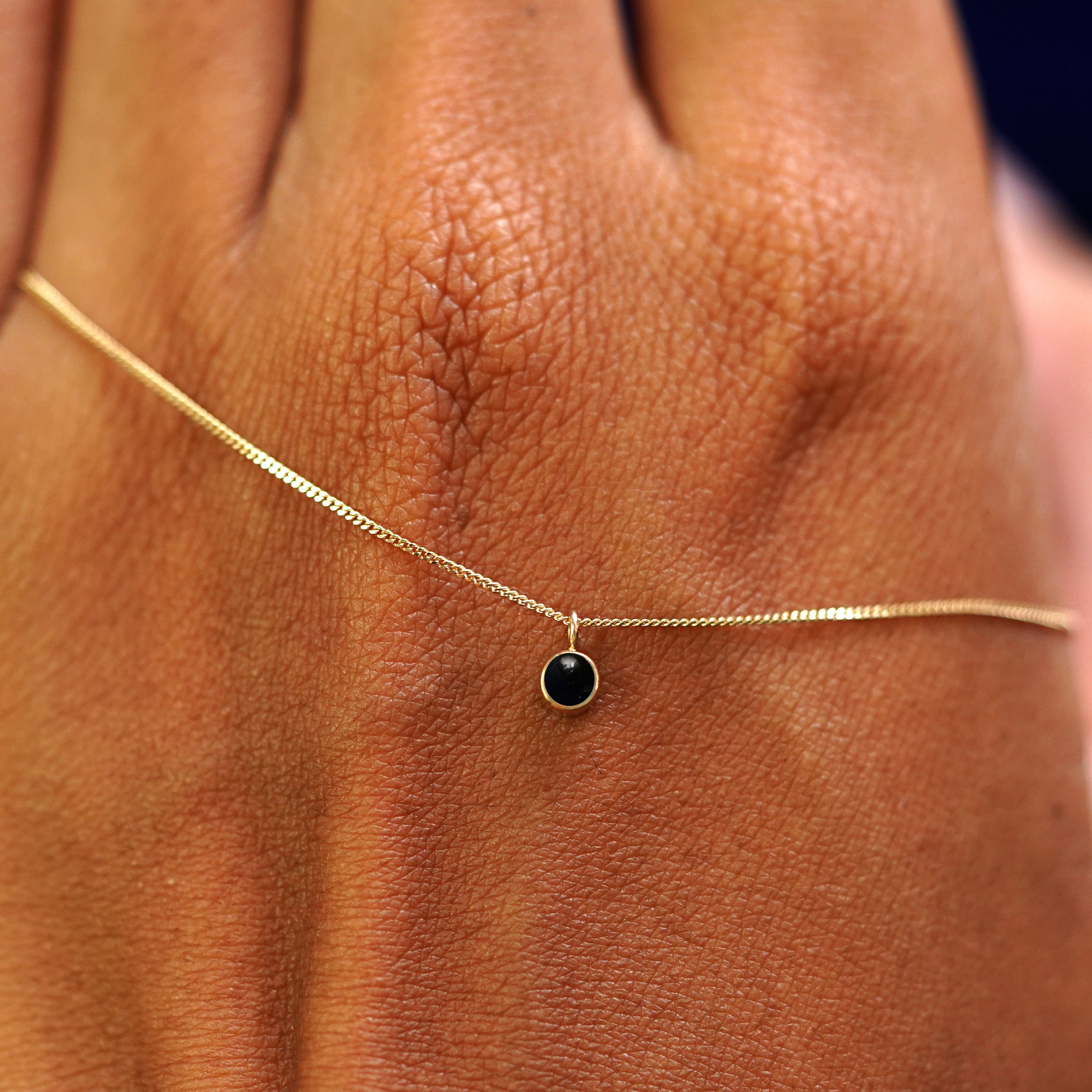 Automic Gold Studio Onyx Necklace